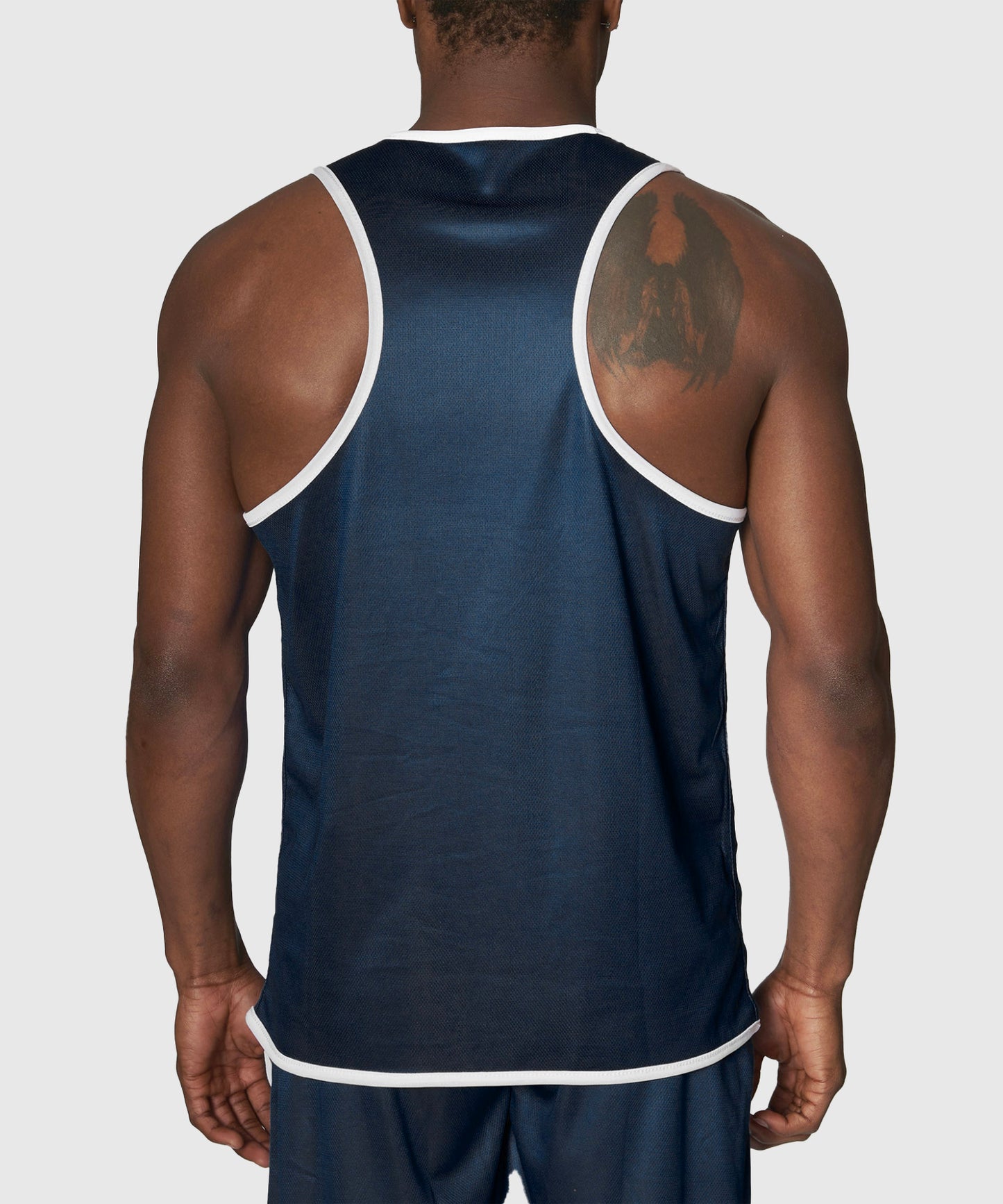 Leone Canotta da Boxe Reversibile - Blu/Rosso