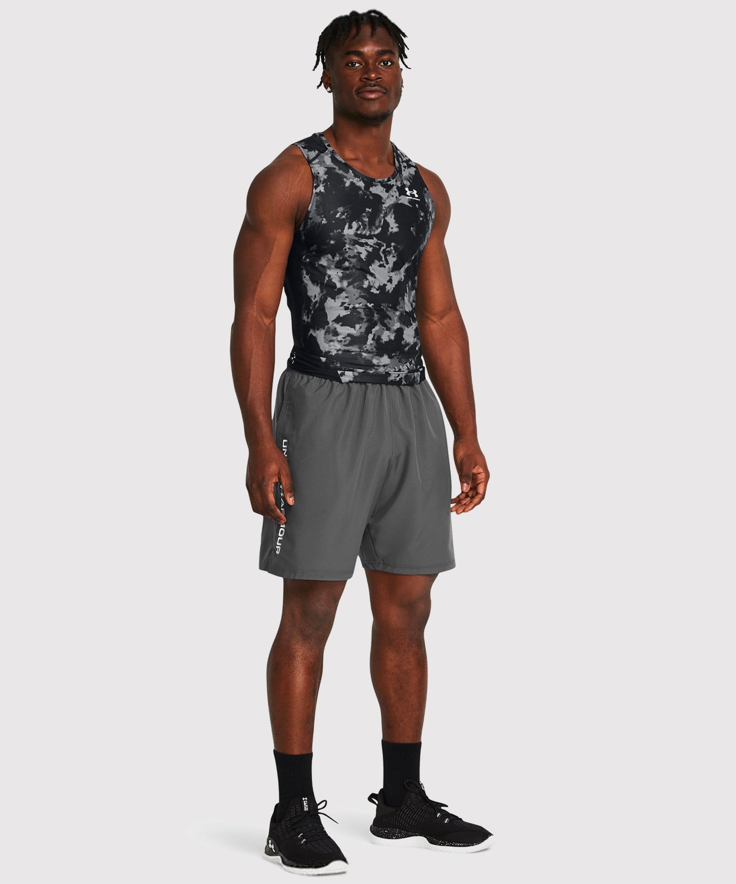 Under Armour Ua Woven Wordmark Fightshorts – Dunkelblau