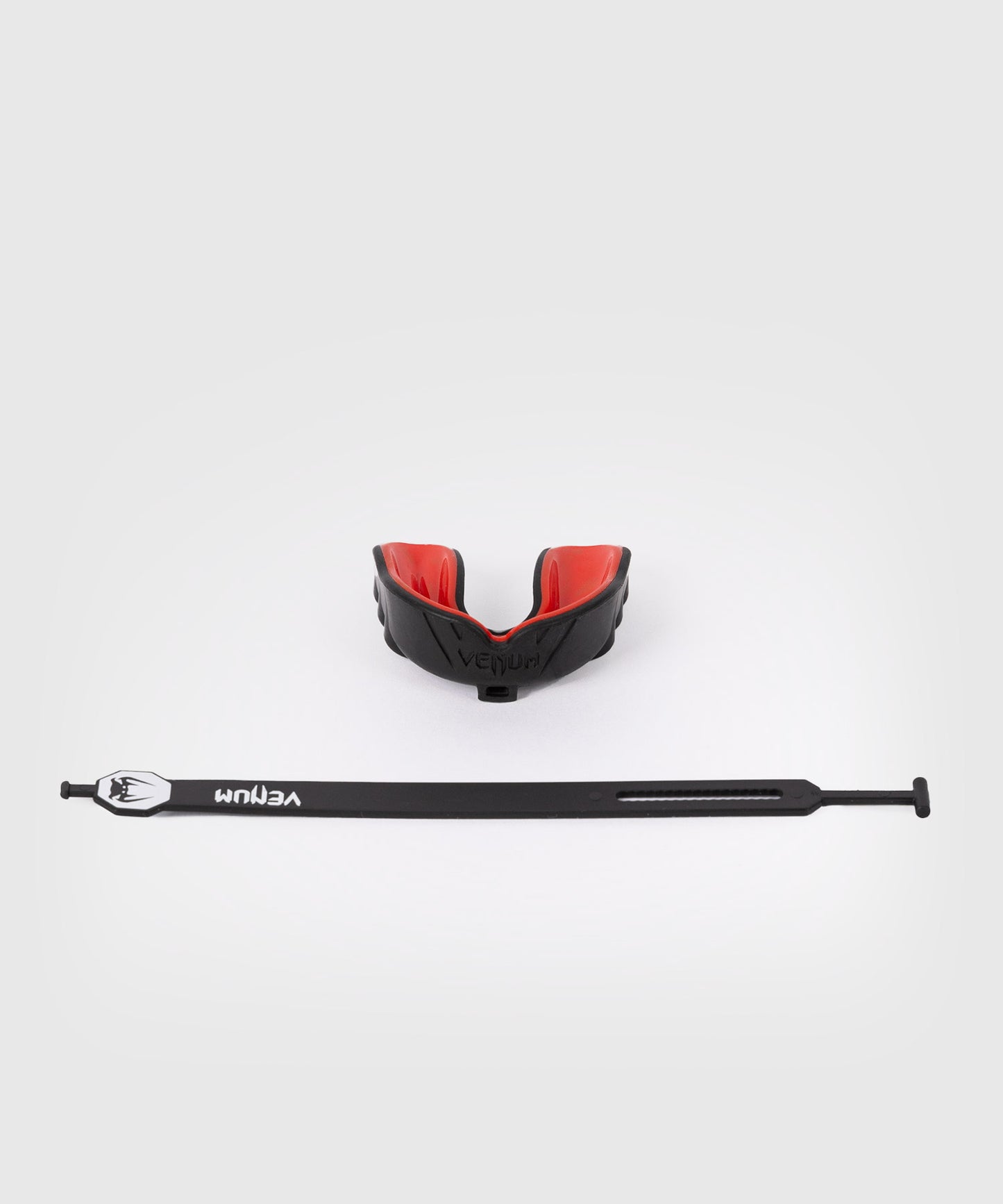 Protège-dents Venum Challenger avec Sangle/Sans Sangle – Noir/Rouge