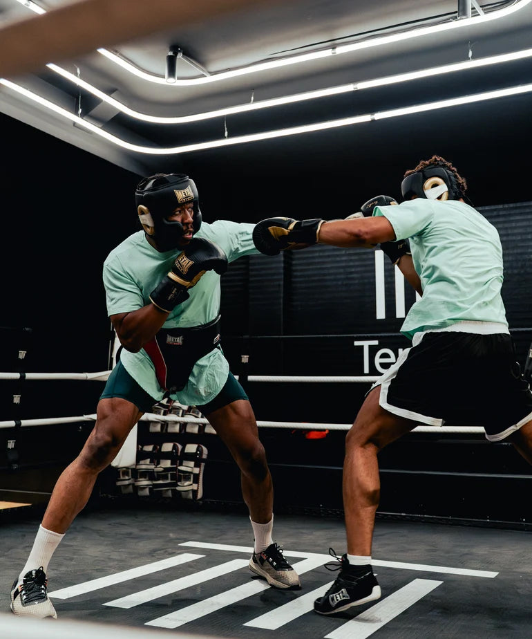Fight Short 2 en 1 Metal Boxe Deep Waters - Vert