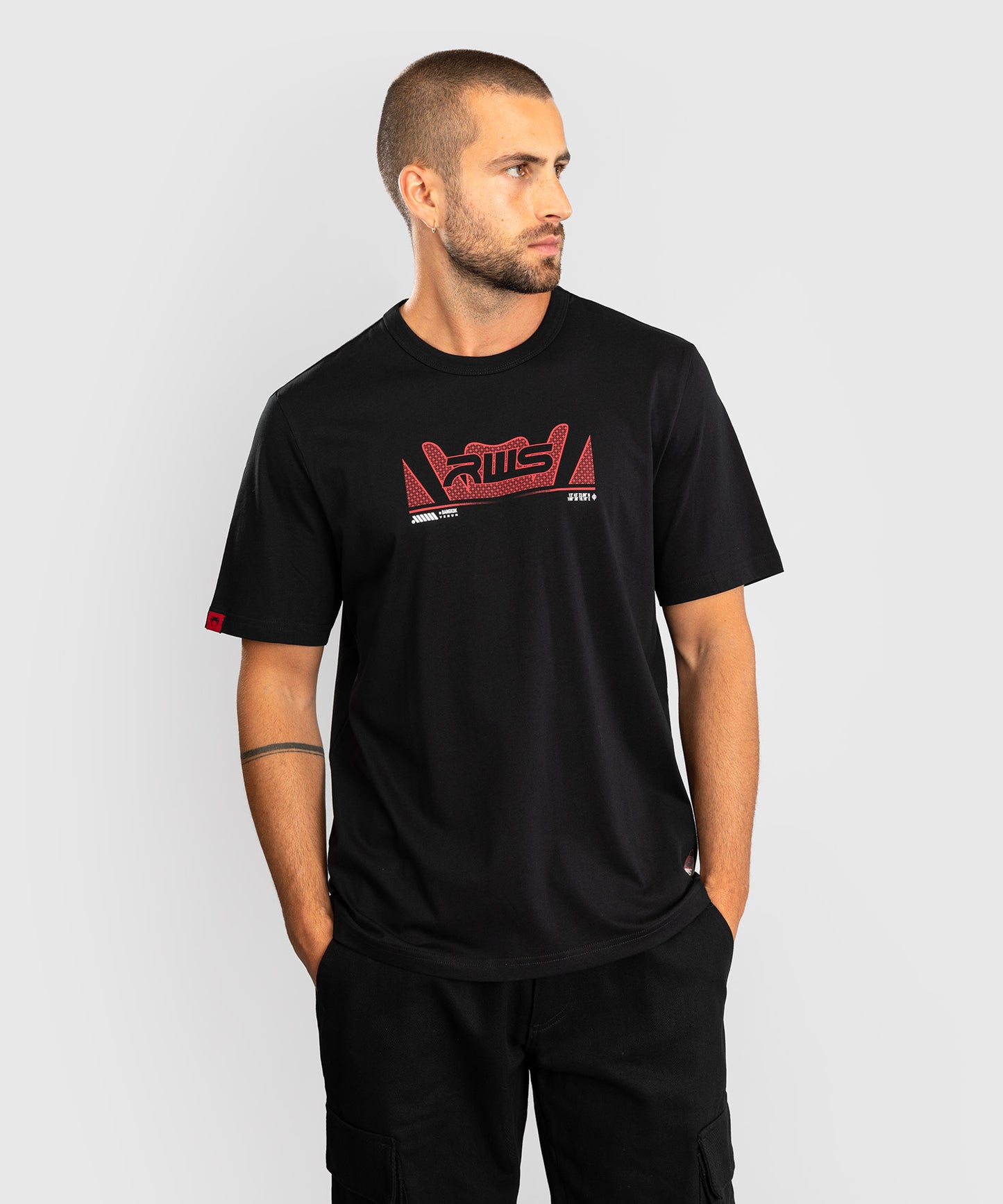 Venum x RWS 2.0 T-Shirt – Schwarz/Rot