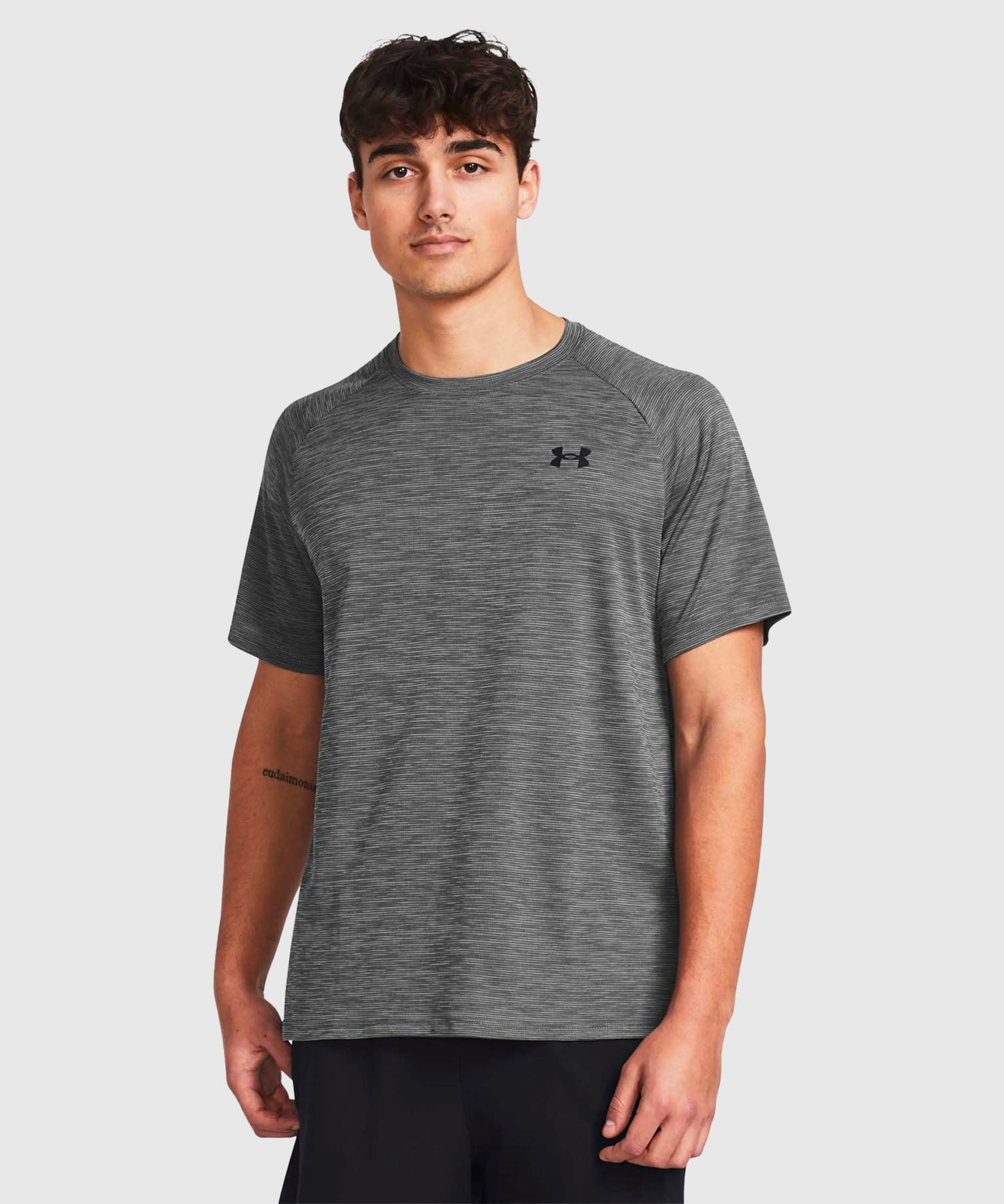 Under Armour Ua Tech Textured T-Shirt – Grigio