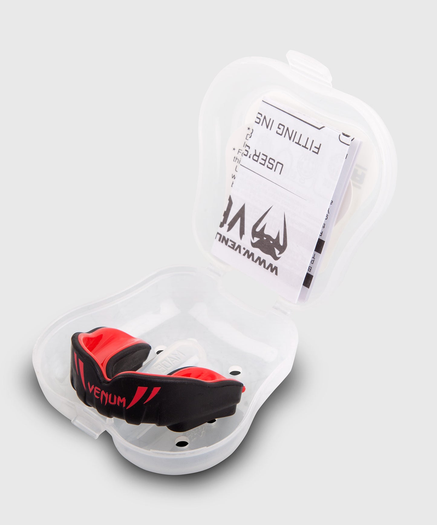 Venum Challenger Kids Mundschutz - Schwarz/Rot