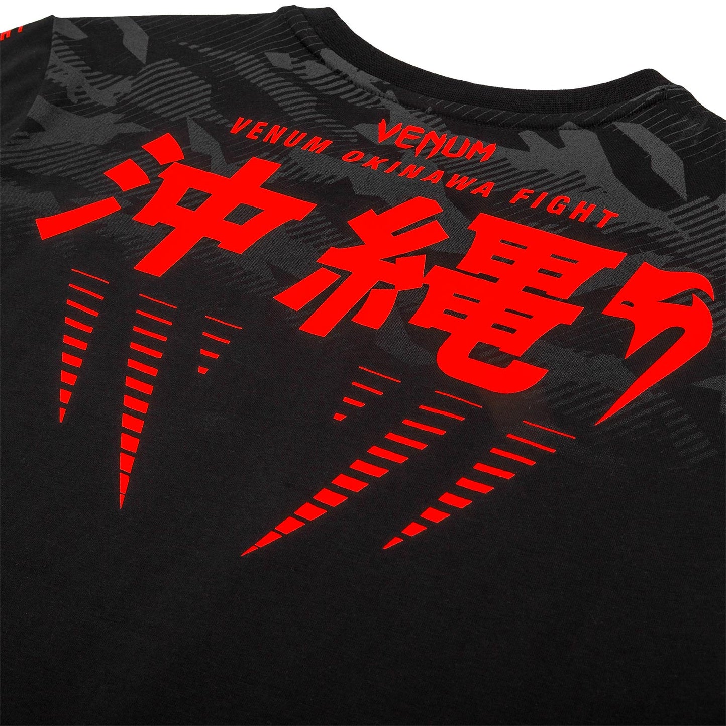 Venum Okinawa 2.0 Kids Kinder T-Shirt - Schwarz/Rot