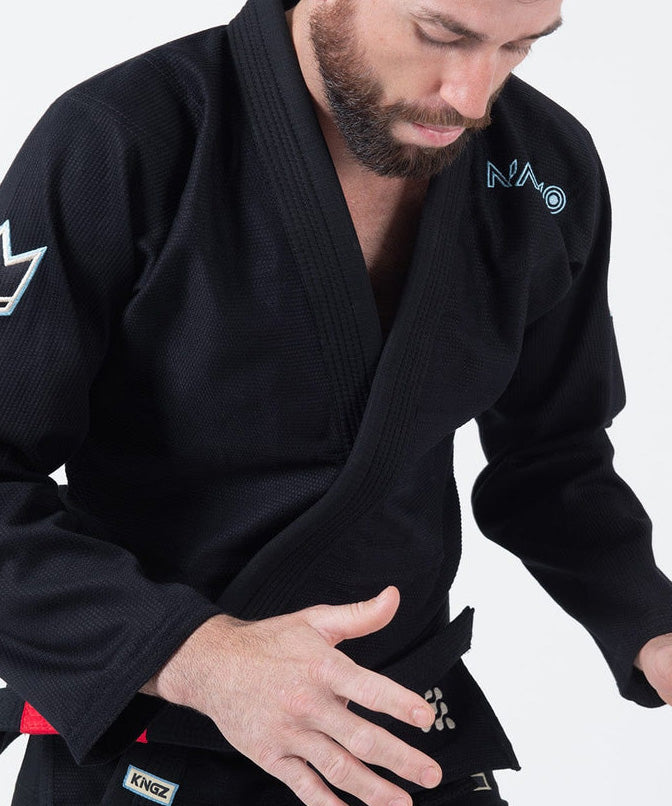Kimono de JJB Kingz Nano 3.0 - Noir
