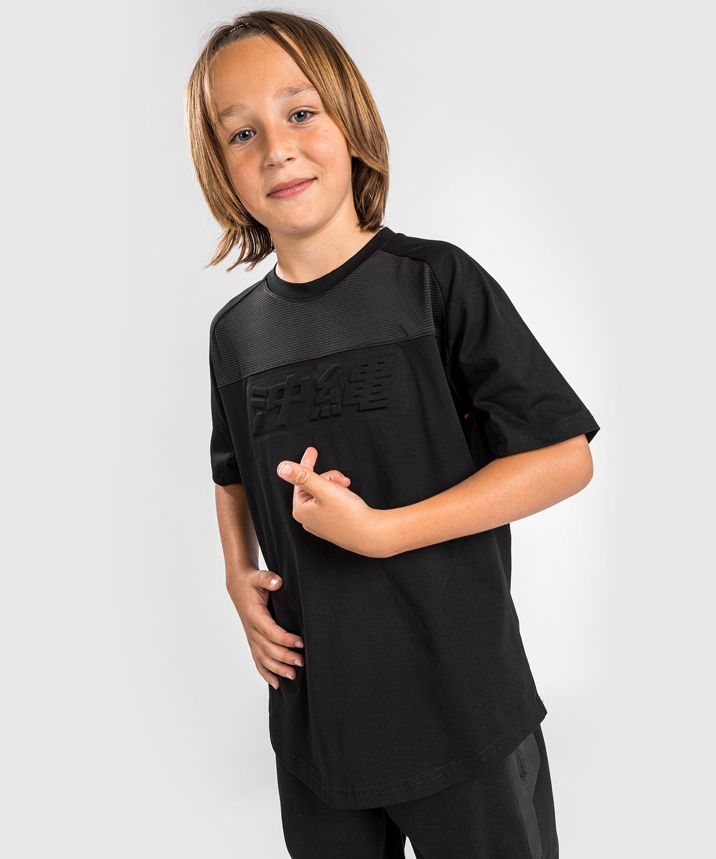 T-shirt Venum Okinawa 3.0 - For Kids - Black/Red