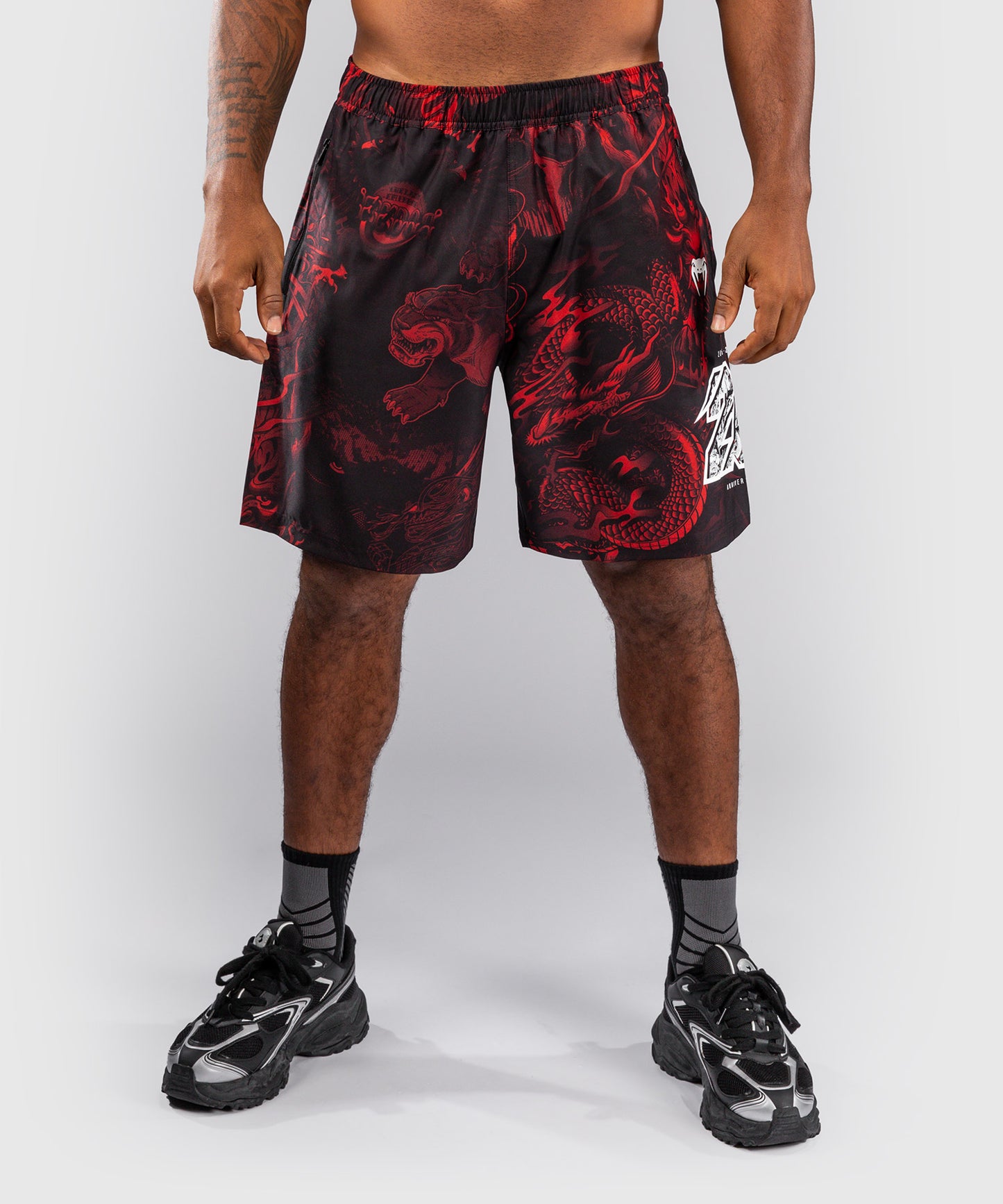 Venum 20th Anniversary Pantaloncini da Allenamento - Nero/Rosso