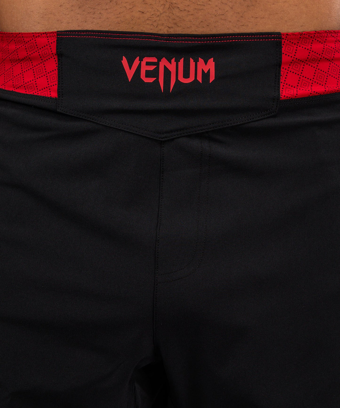 Short de Combat Venum x Roger Gracie Signature - Noir/Rouge