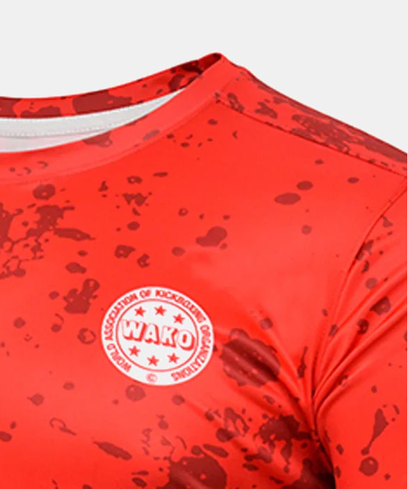 RDX Light Contact Training Approved WAKO Training T-shirt - Red