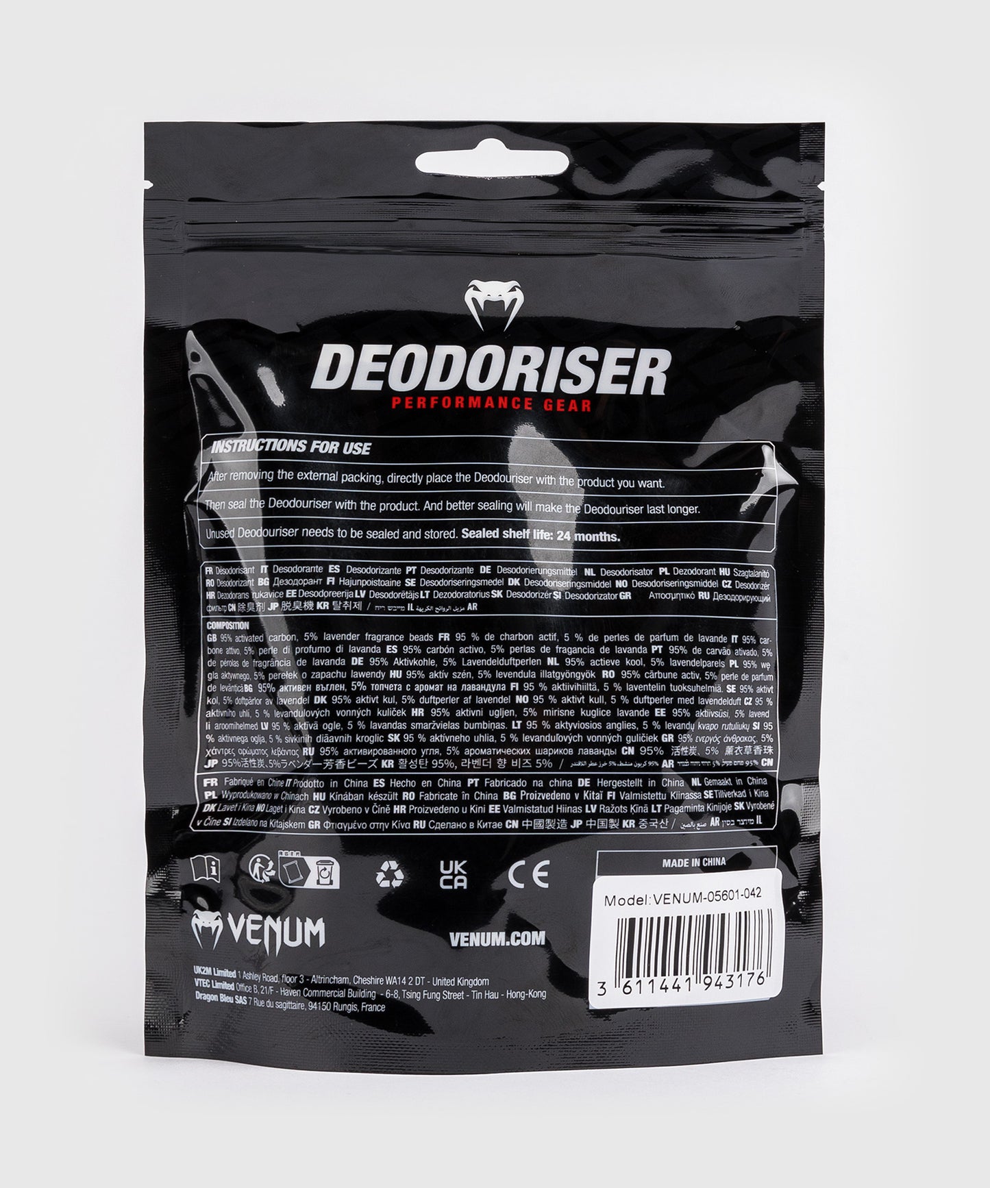 Venum Kontact Handschuh-Deodorant – Lavendel
