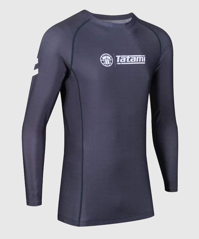 Tatami Fightwear Impact Langarm-Kompressionsshirt – Grau