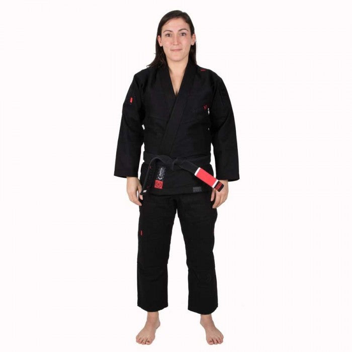 Tatami Fightwear Estilo 6.0 Kimono JJB Mujer - Negro/Negro