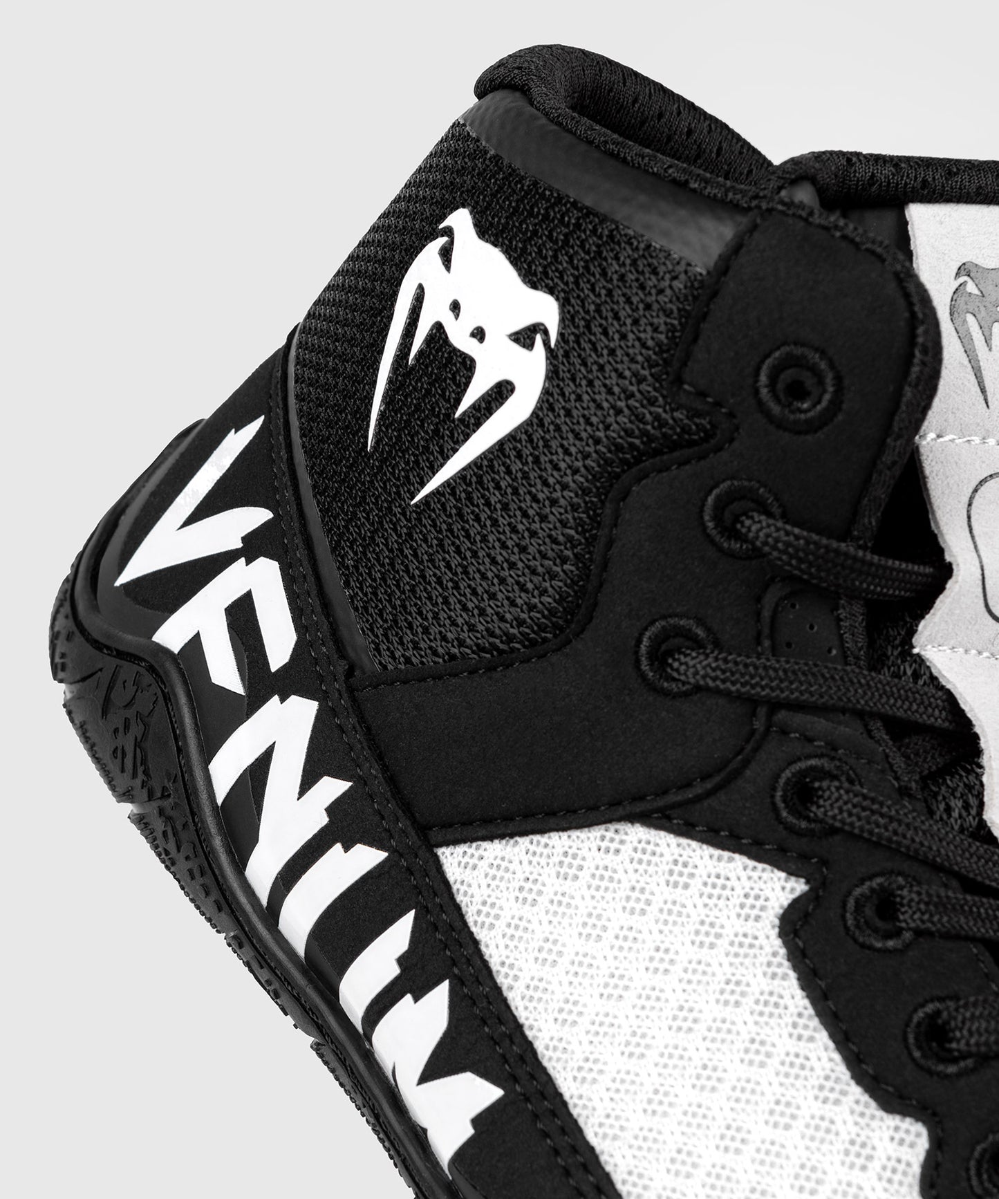 Venum Elite Wrestling Schuhe - Schwarz/Weiß