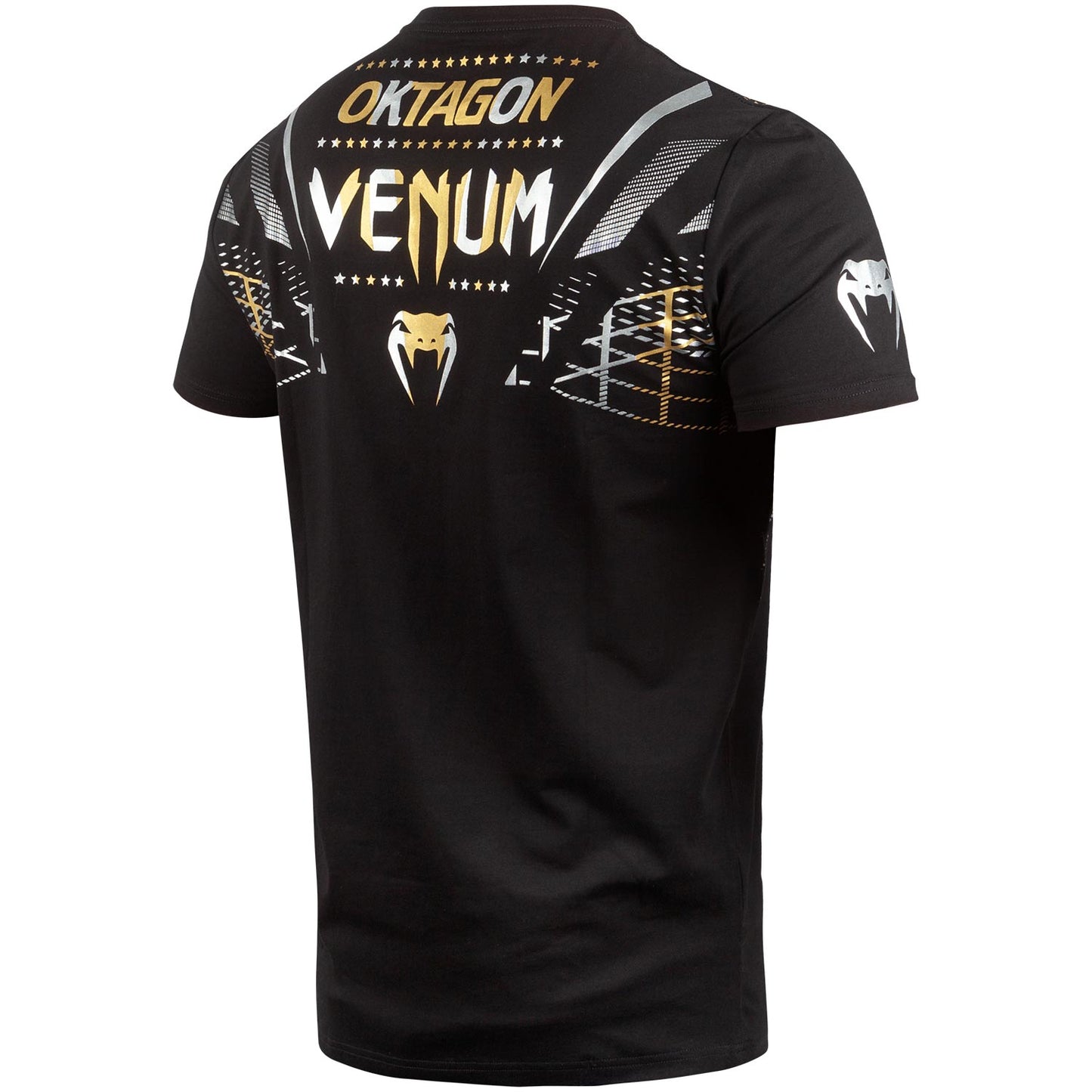 Venum Oktagon T-shirt - Black/Gold/Silver