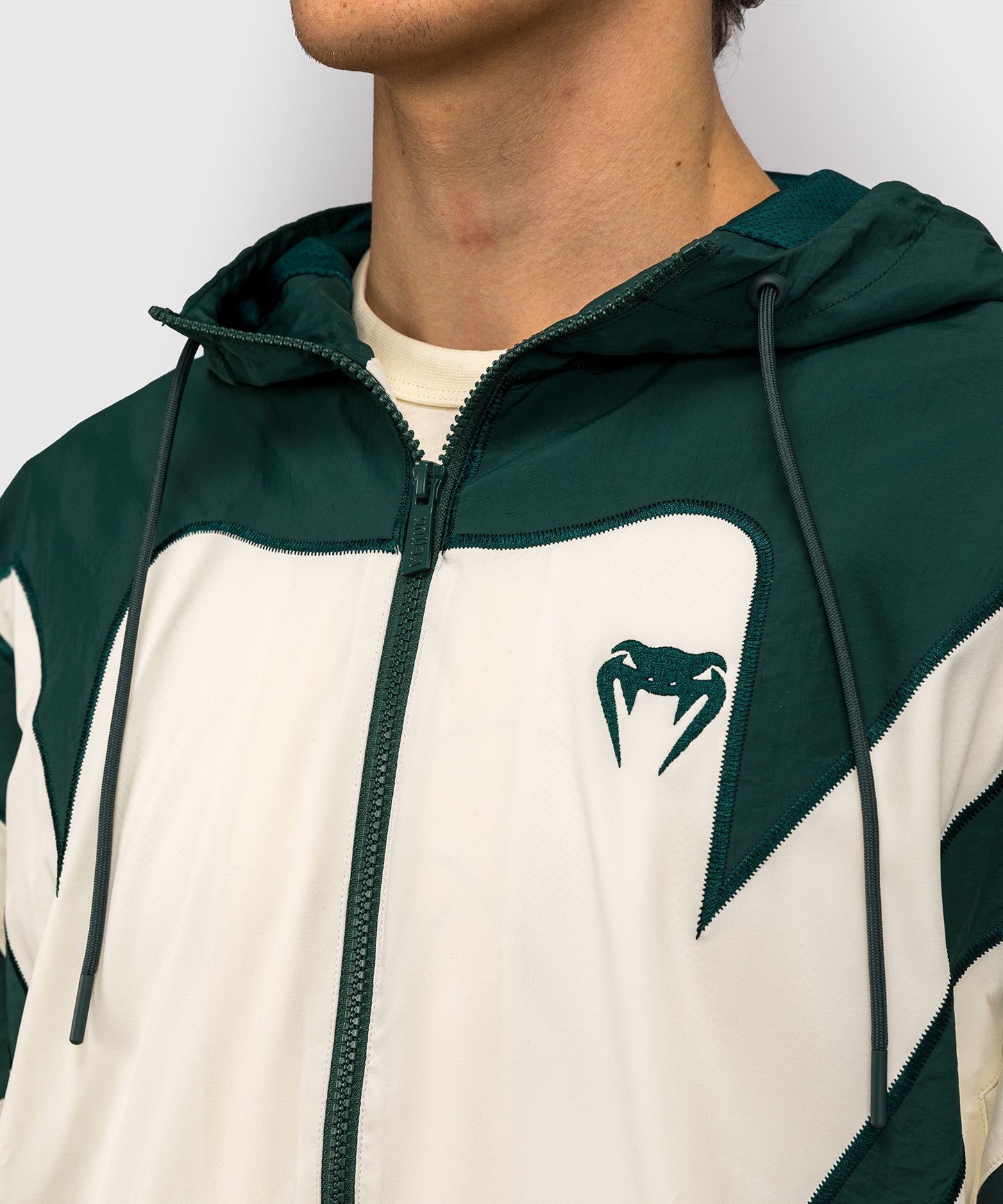 Veste de survêtement Venum Attack 90 - Vert forêt/Glace
