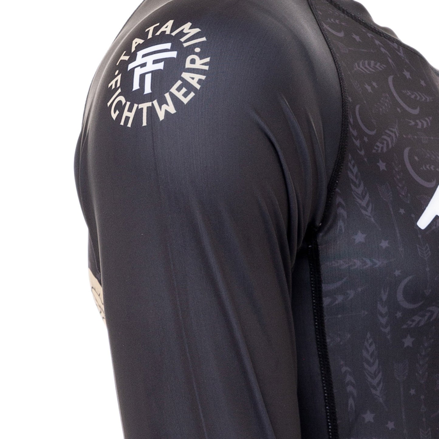 Tatami Fightwear Totem Eco Tech Recycled Long Sleeve Compression T-shirt - Black/White