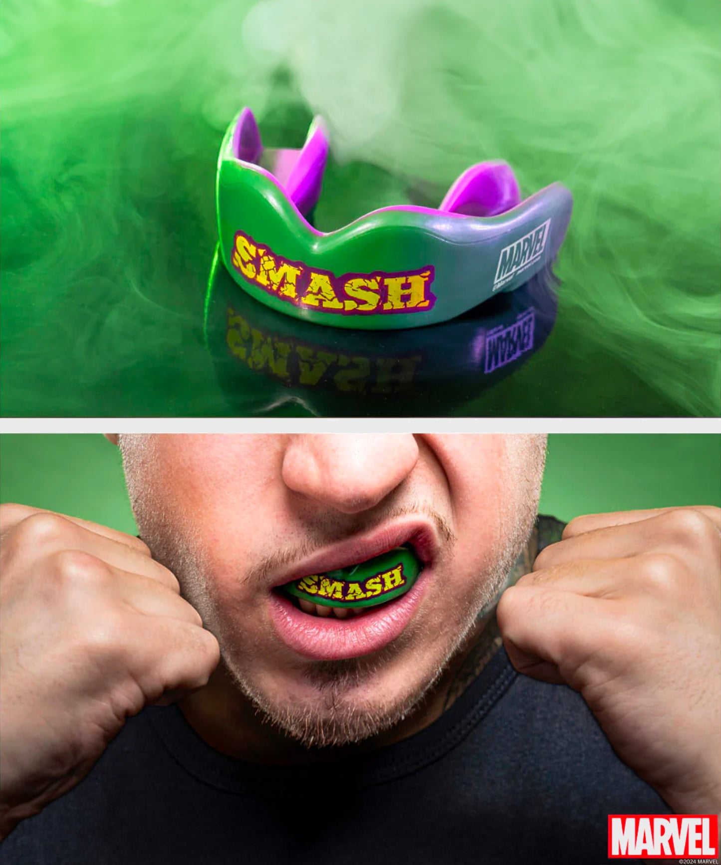 Safejawz Marvel - The Hulk Protector Bucal - Verde