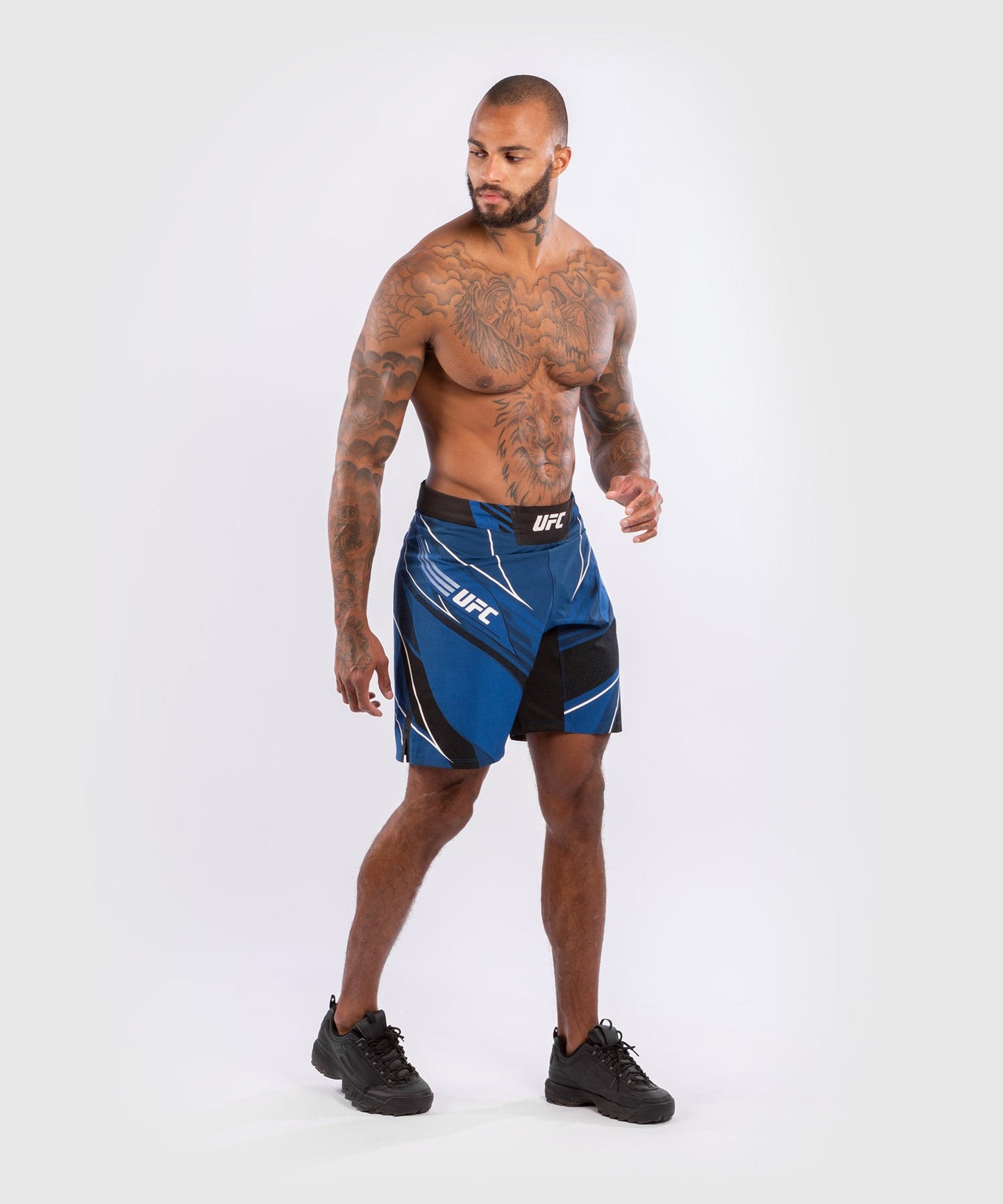 UFC Herren Fightshorts Venum Authentic Fight Night - Long Cut - Blau