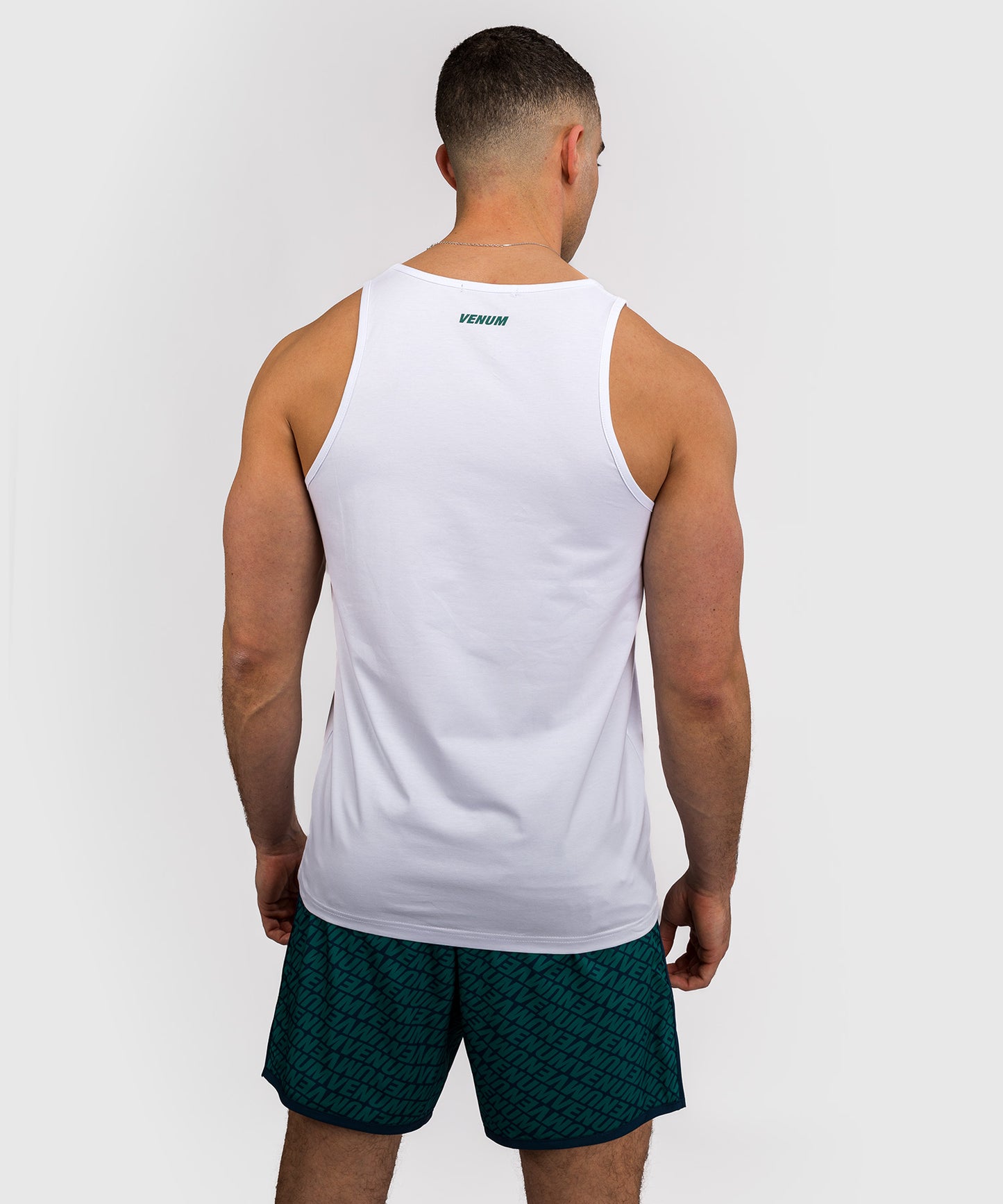 Débardeur Venum Echo - Blanc/Vert émeraude