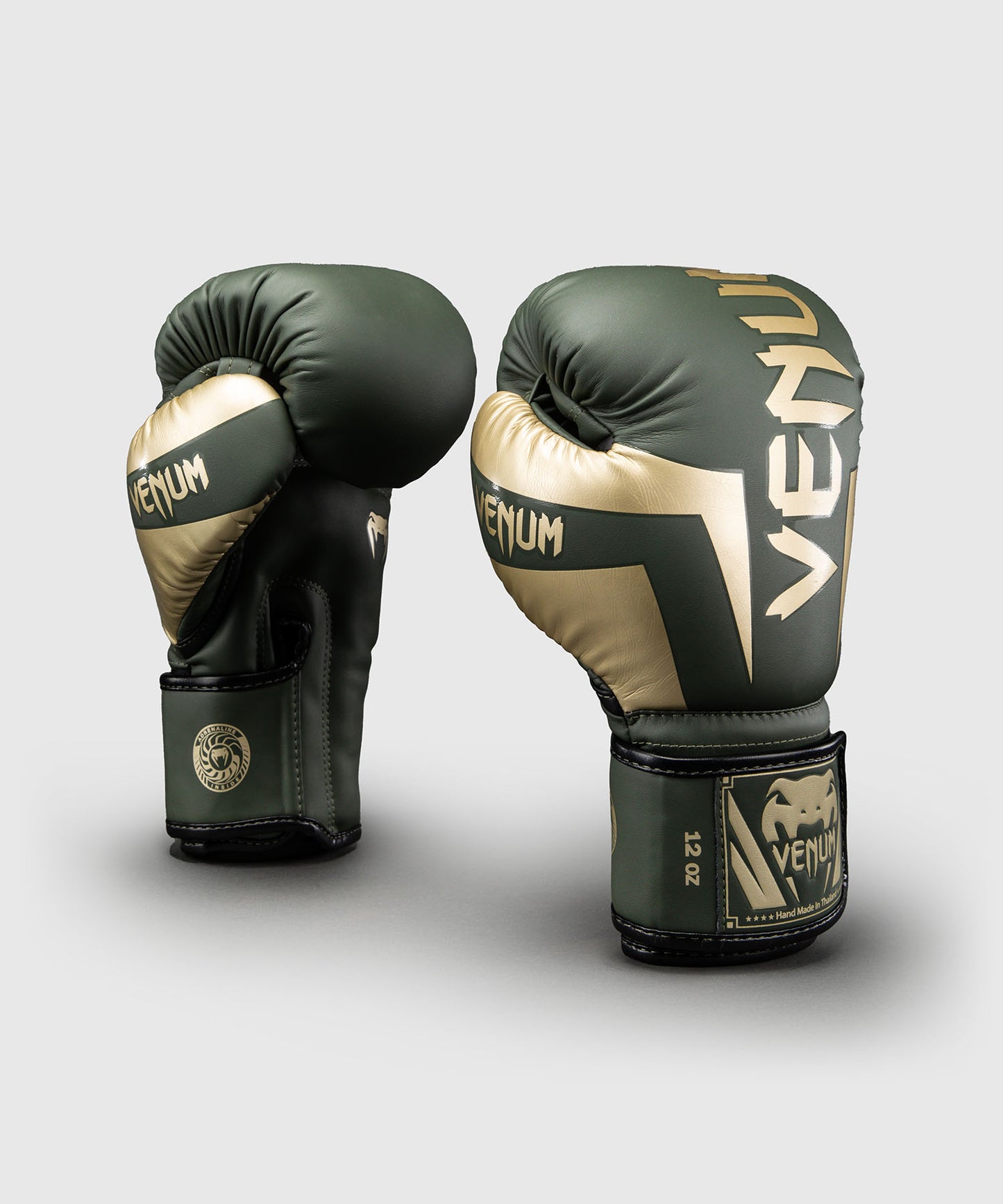 Venum Elite Boxing Gloves - Khaki