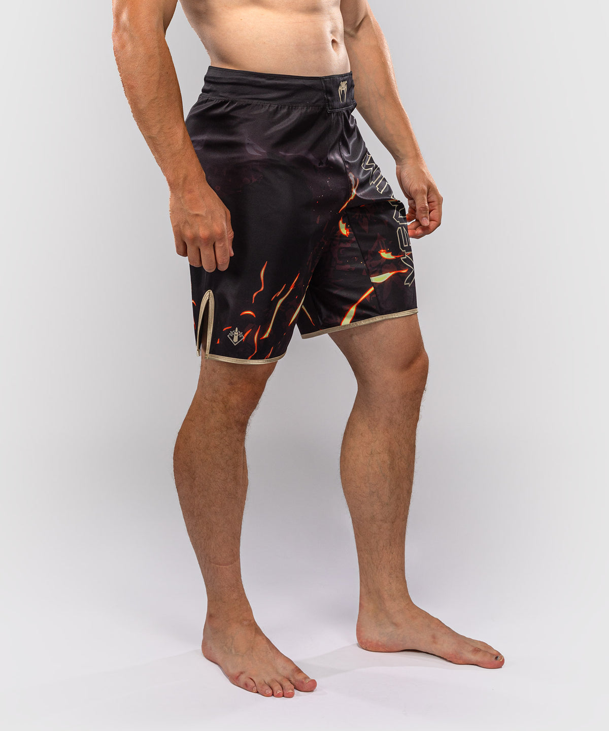 Short de Combat Sukuna Jujutsu Kaisen x Venum – Noir/Beige