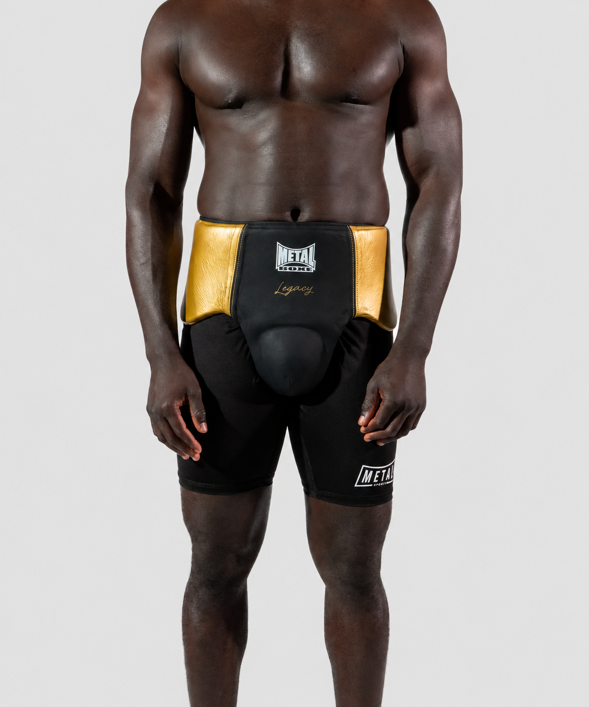 Metal Boxe Legacy Coquilla Profesional - Negro/Oro