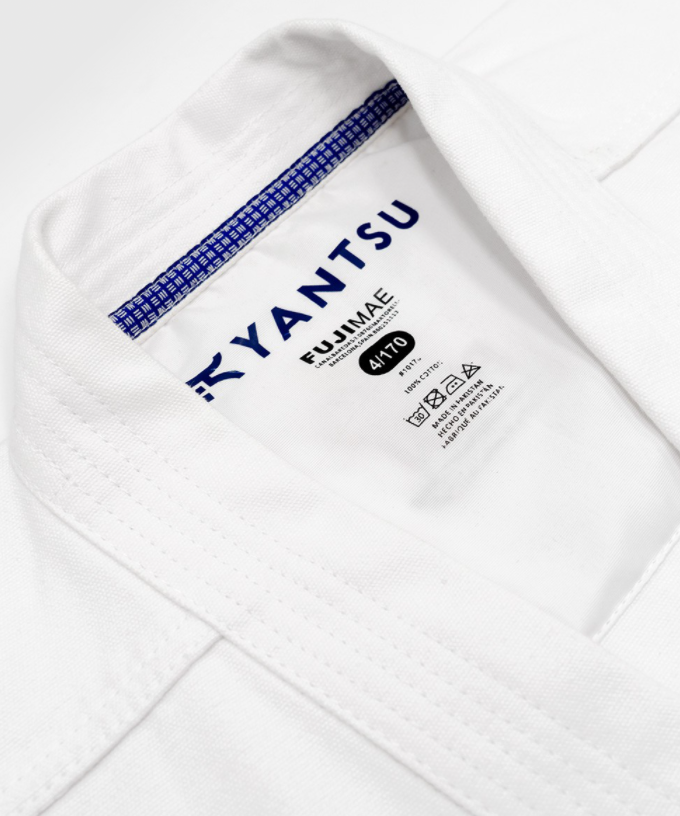 Fujimae Kimono de Karate Kyokushinkai Competición - Blanco