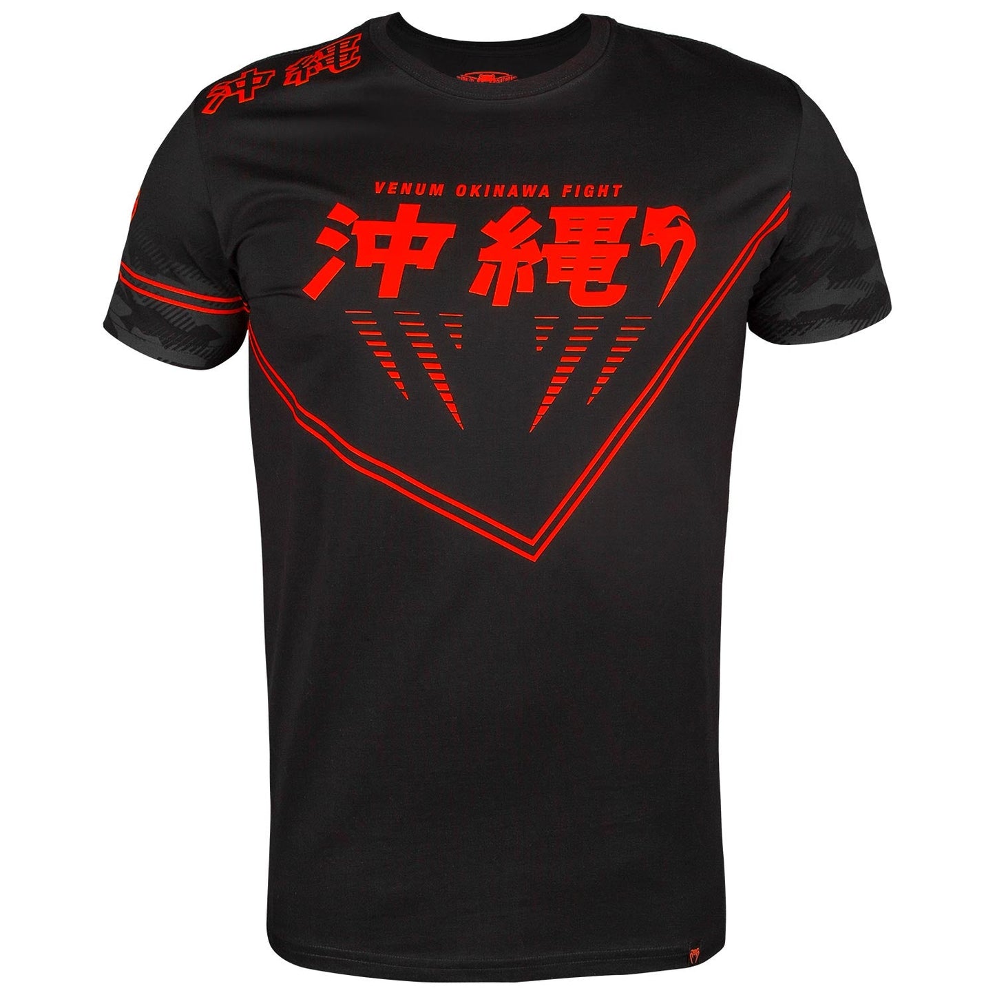 T-shirt Venum Okinawa 2.0 - Noir/Rouge - Exclusivité