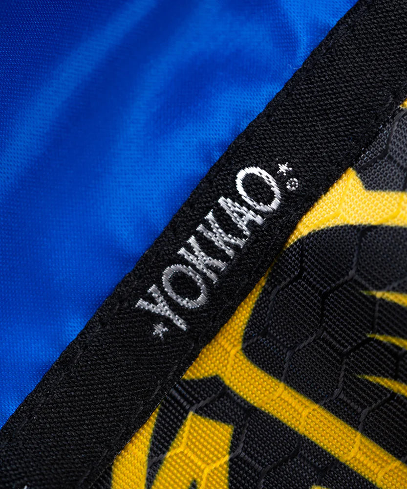 Short de Muay Thai Yokkao Original Or - Bleu