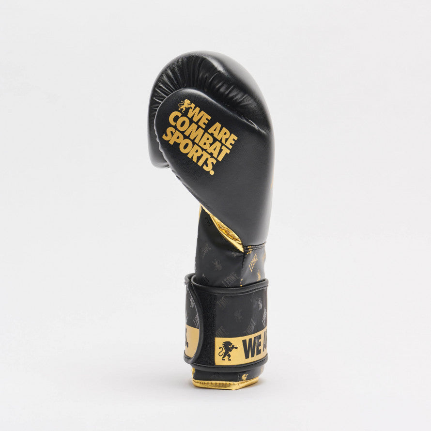 Leone DNA Guantes de Boxeo - Negro/Oro