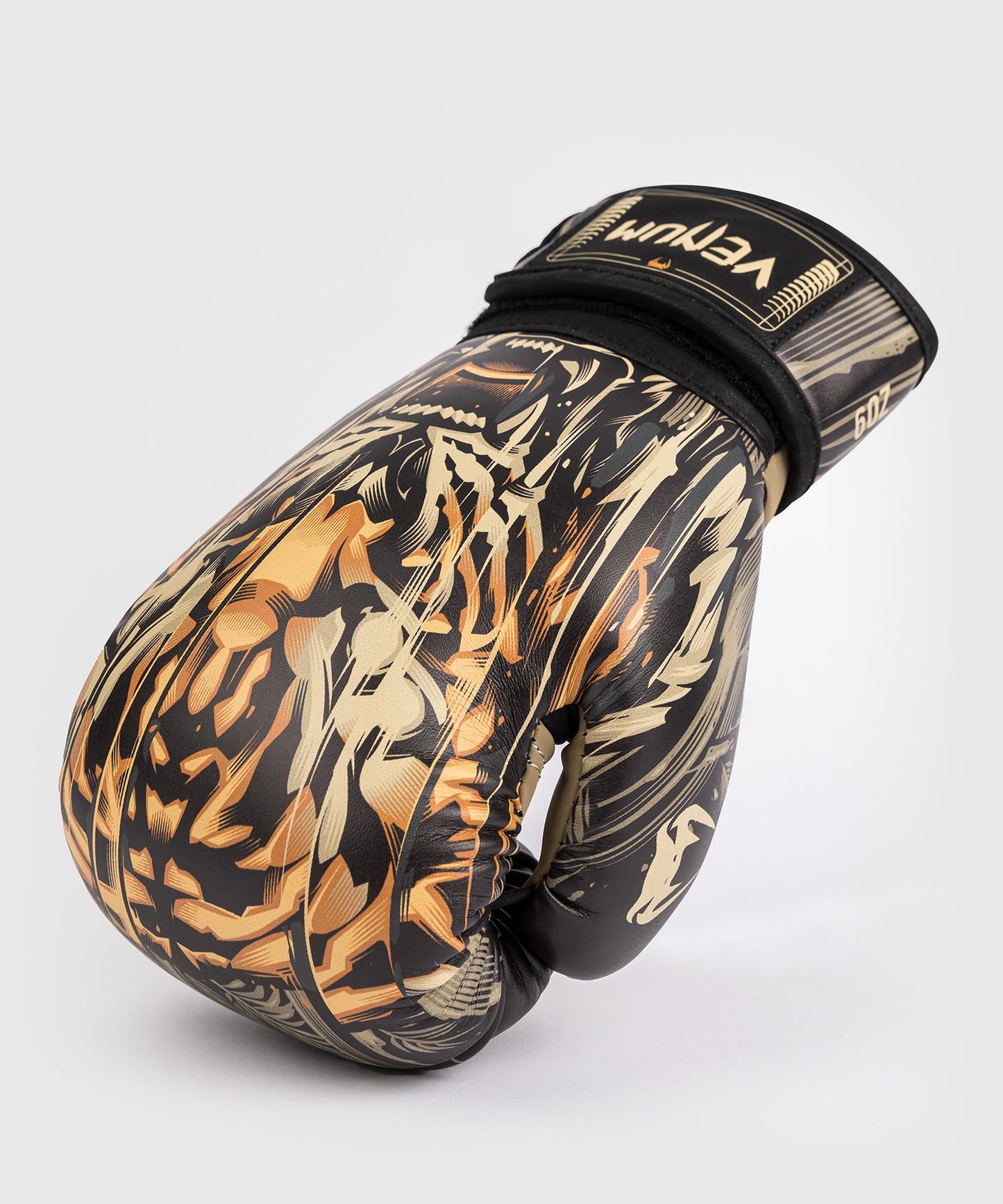 Venum Tiger Guanti da Boxe Bambini - Nero/Arancione Neon
