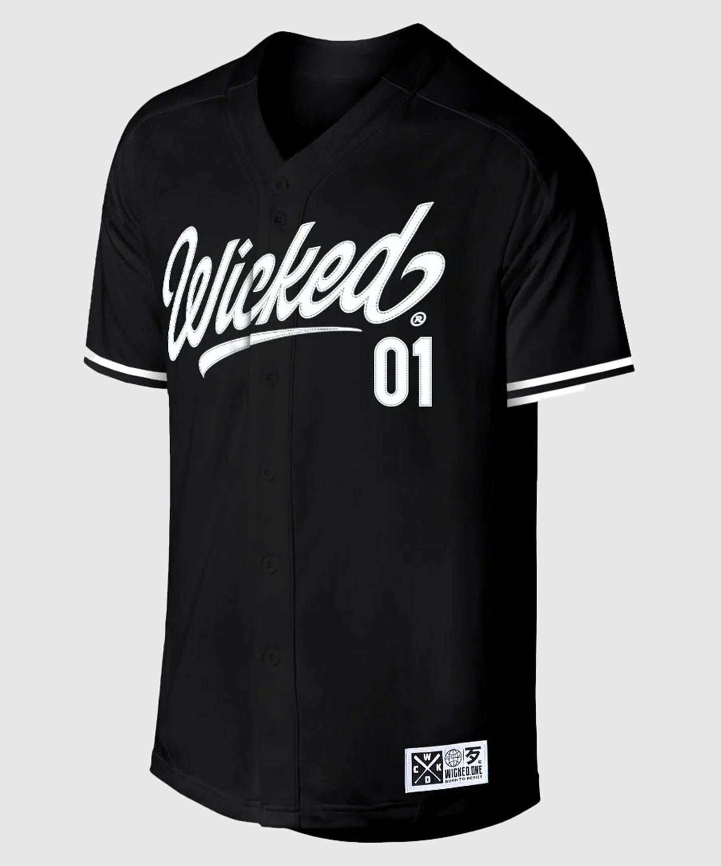 Chemise Baseball Wicked One Rollin - Noir