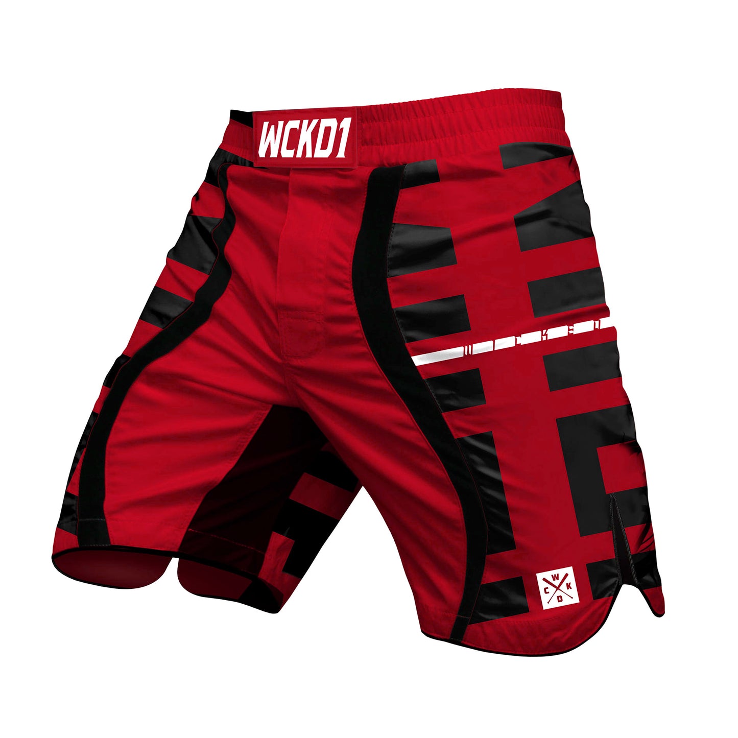 Wicked OneEager Klaz Fightshorts - Rot
