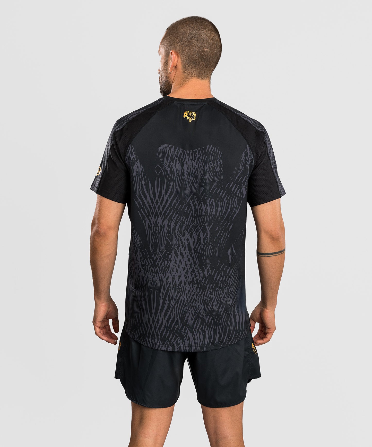 Venum x Chimaev Maglietta Dry-Tech - Nero/Grigio