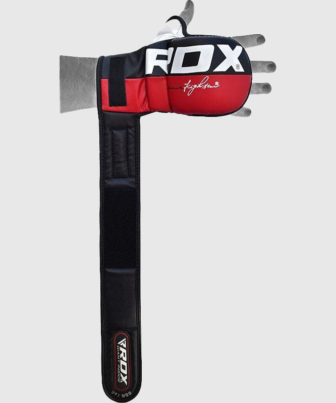 RDX Sports T6 MMA-Sparring-Handschuhe - Rot