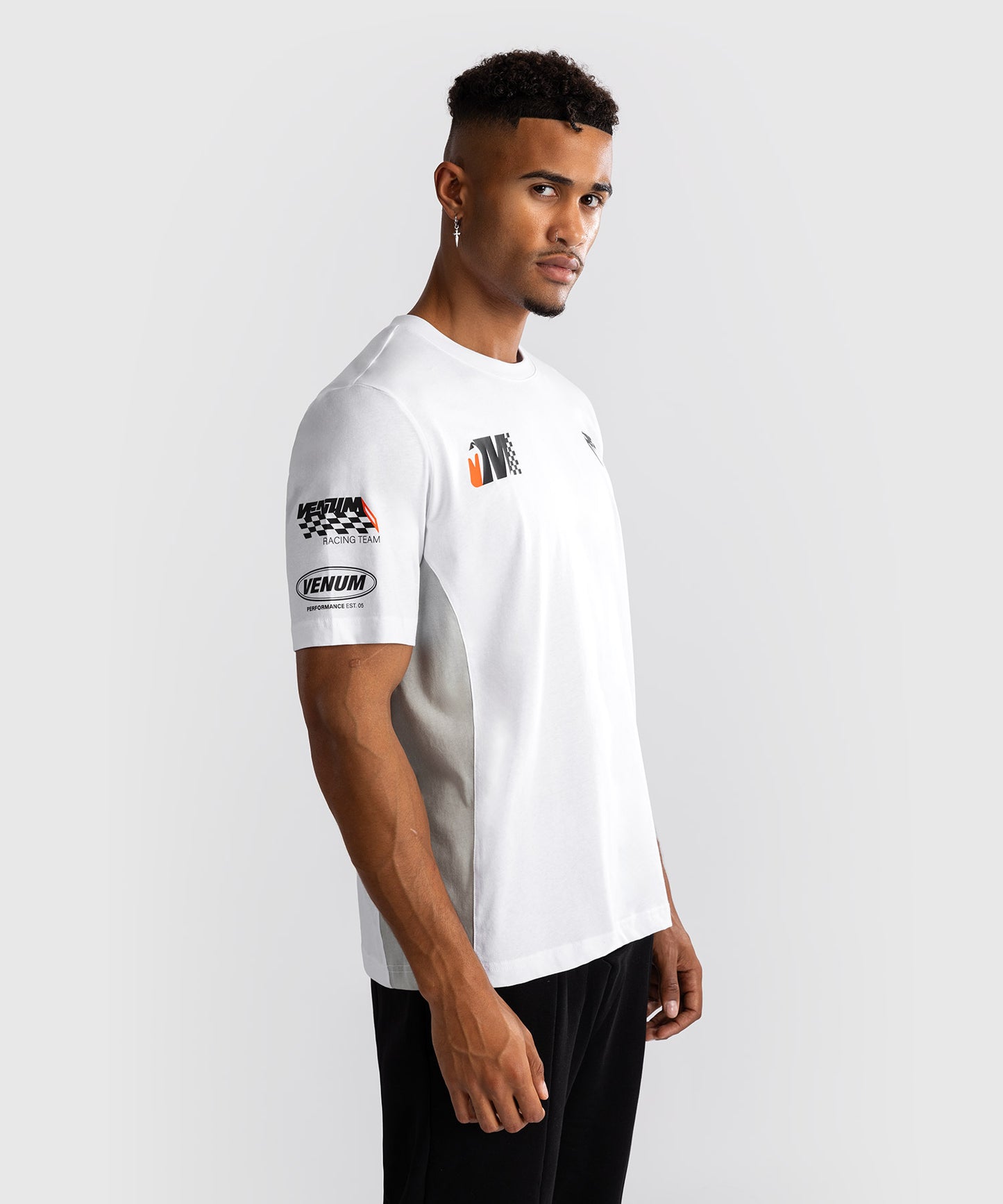 T-Shirt Venum Motorsport - Blanc Neige