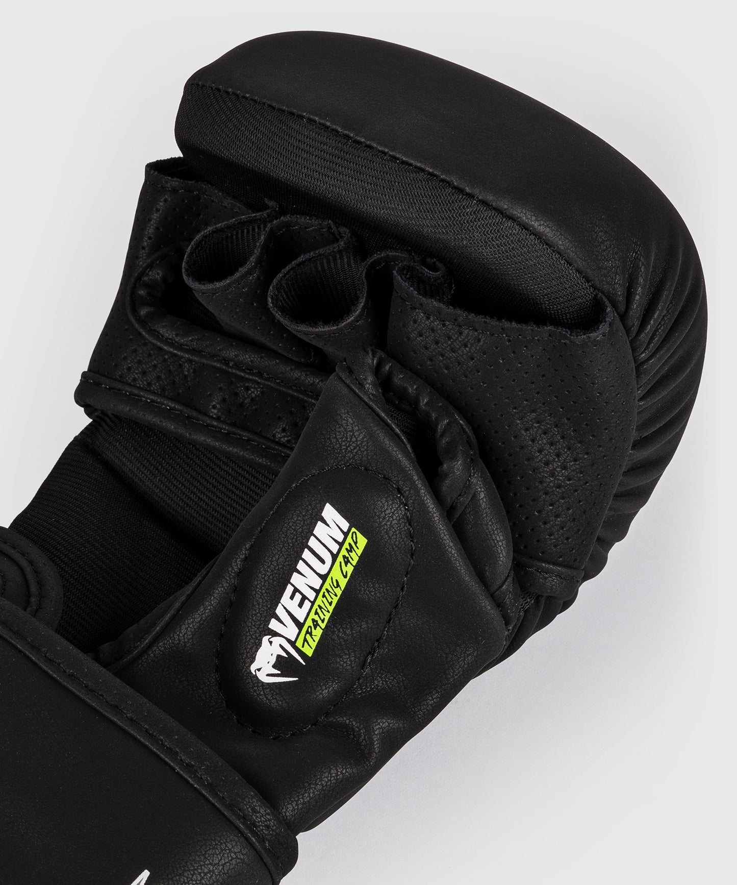 Venum Tactical XT Perf Analys Guantes de Sparring MMA - Negro/Azul menta