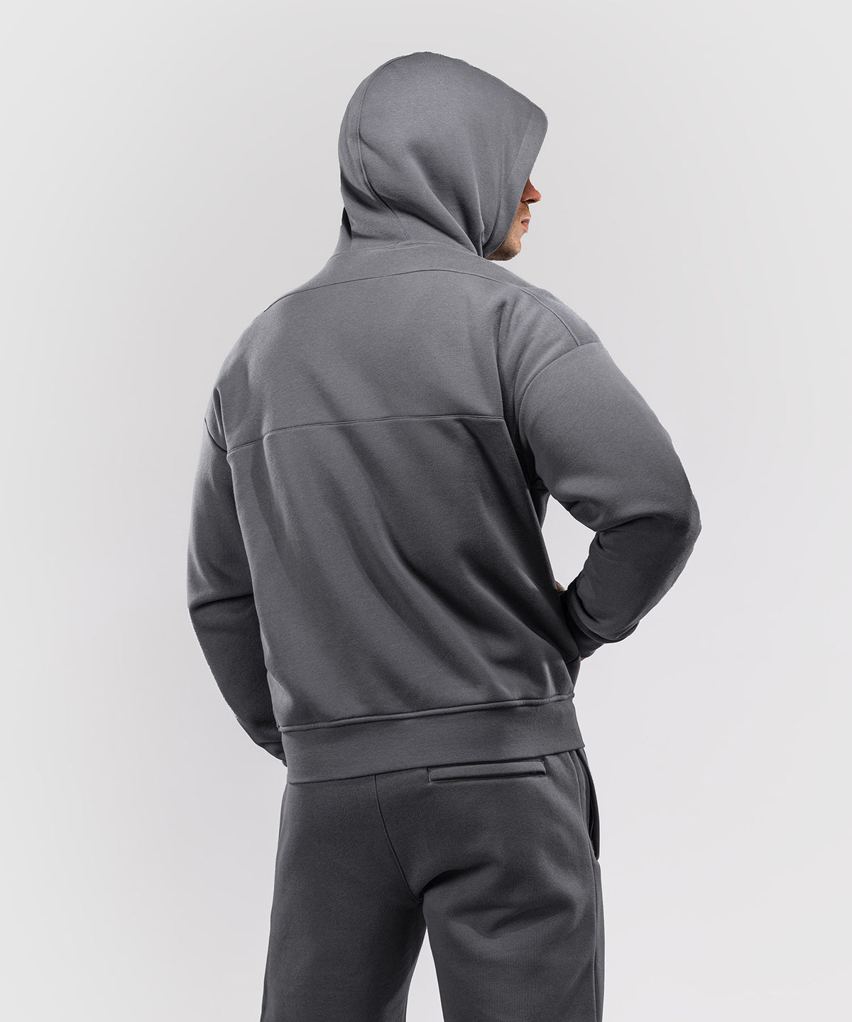 Veste de survêtement Venum Attack Fleece & Weave - Gris