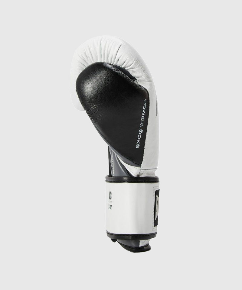 Everlast Powerlock OG Advanced Training Boxhandschuhe - Weiß/Schwarz