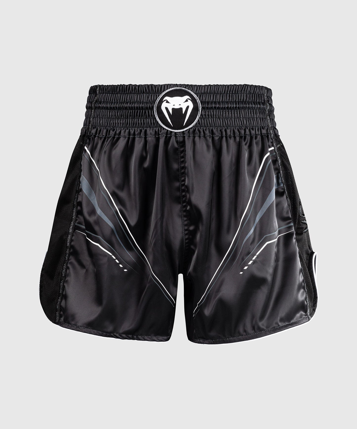 Venum Streamline Pantaloncini Muay Thaï – Nero/Bianco
