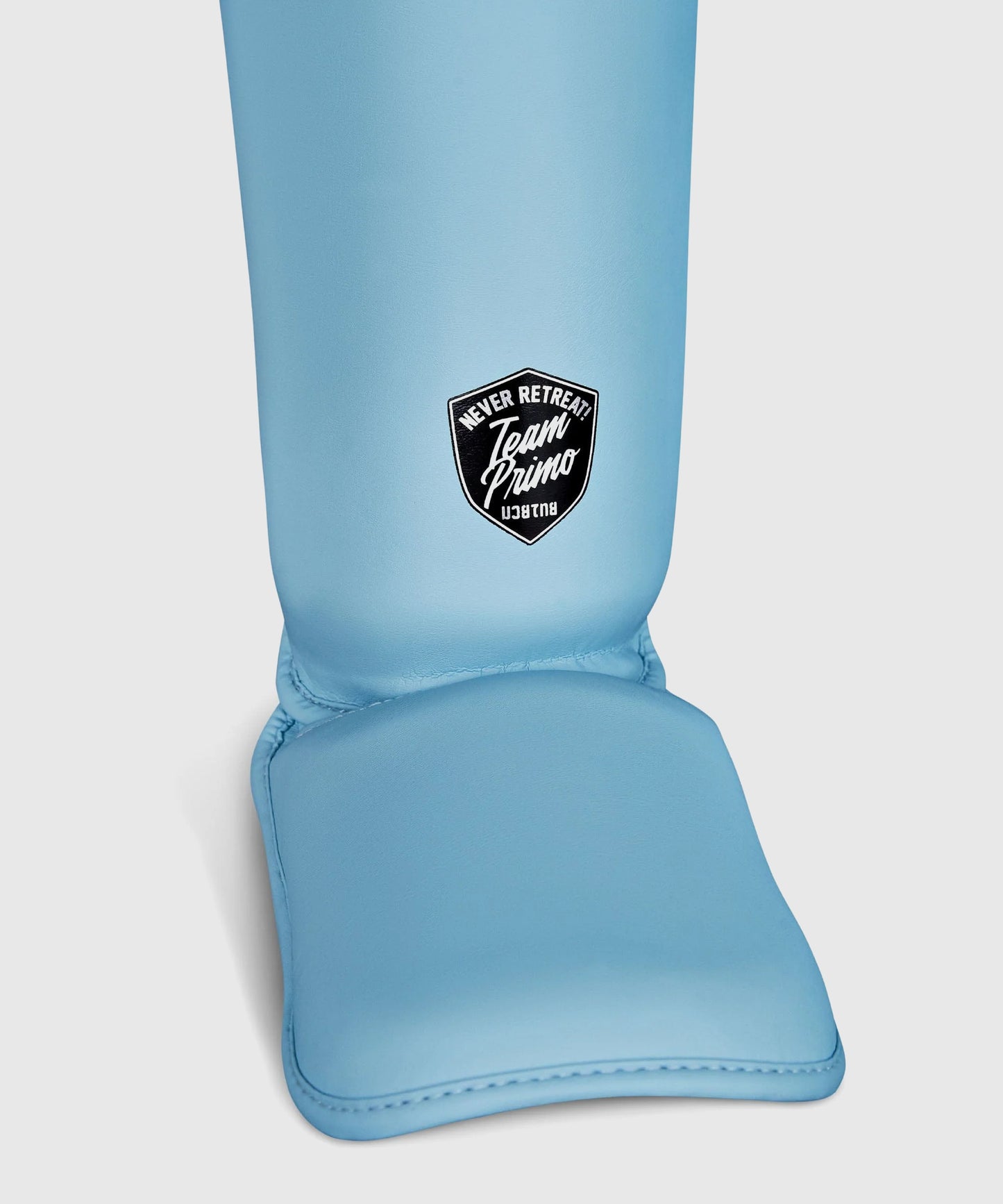 Primo Classic Muay Thai Shin Guards - Arctic Blue