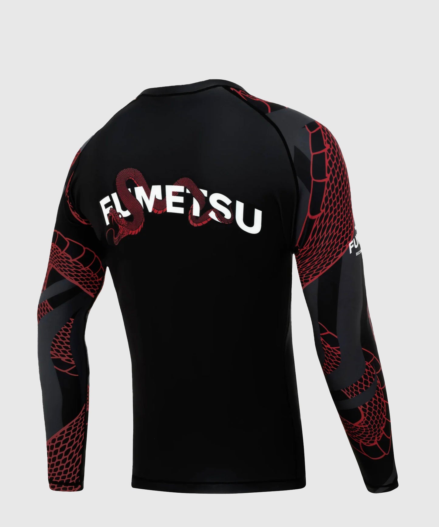 Rashguard À Manches Longues Fumetsu Anaconda - Noir/Rouge