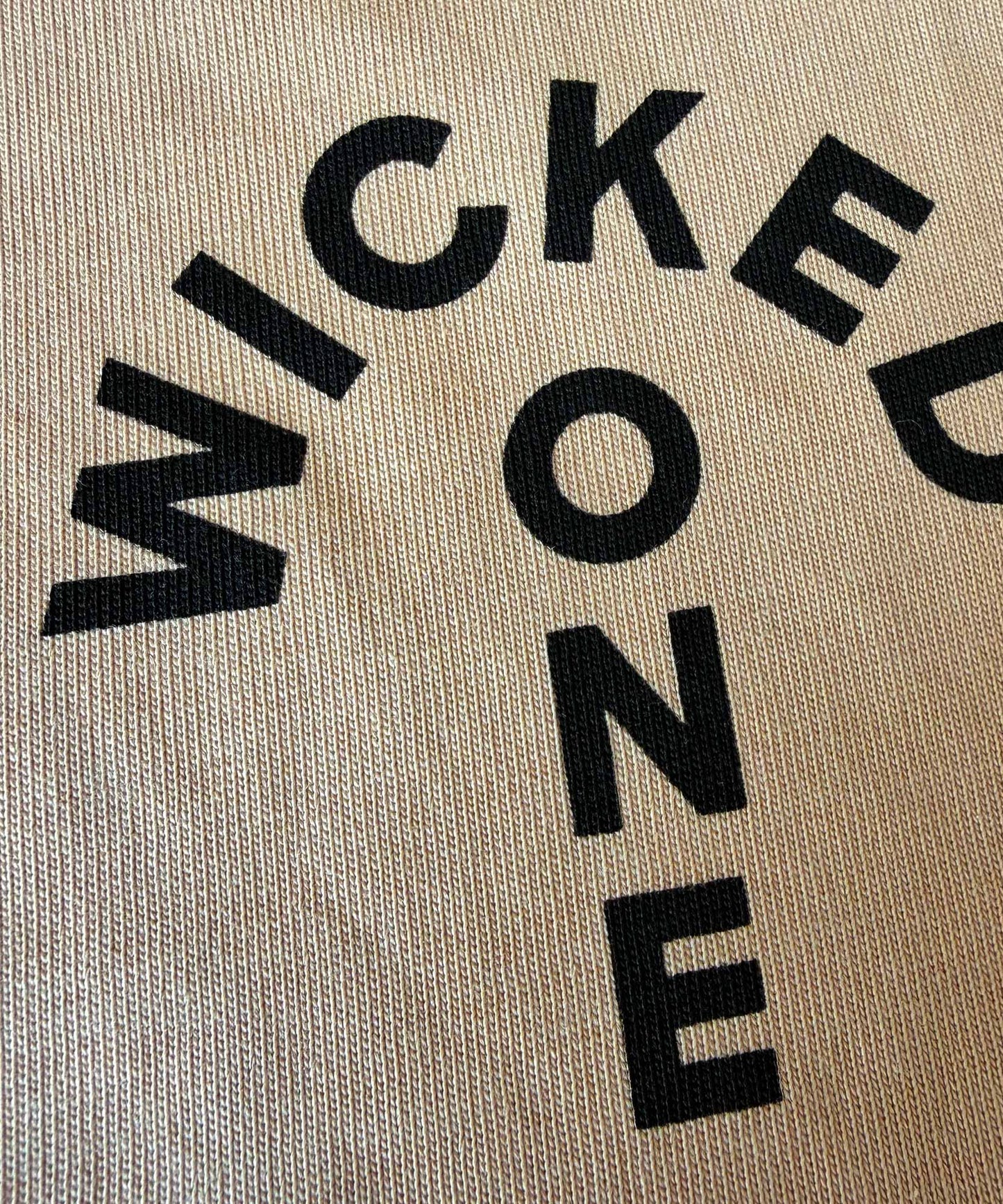 Wicked One Meteor Oversize-T-Shirt - Beige