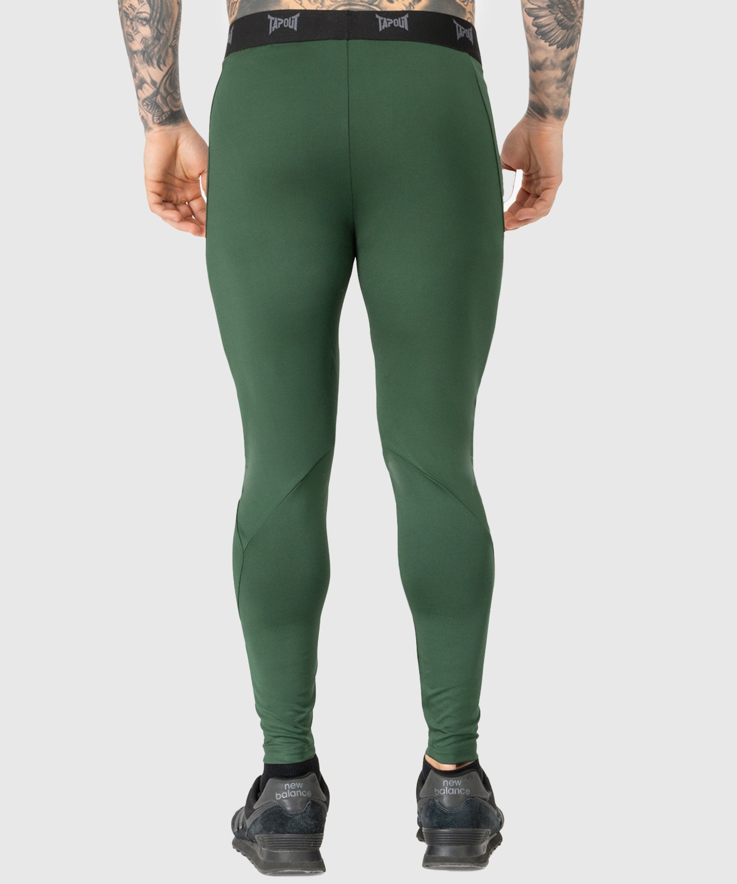 Tapout Training Leggings - Grün/Schwarz