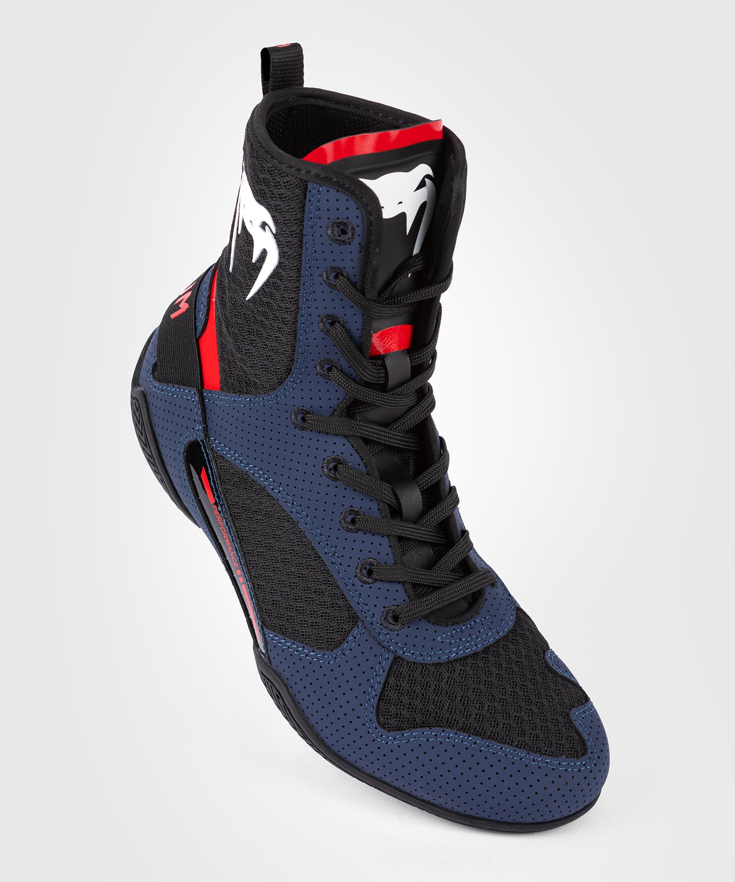 Venum Elite Boxing Schuhe - Navy/Schwarz/Rot