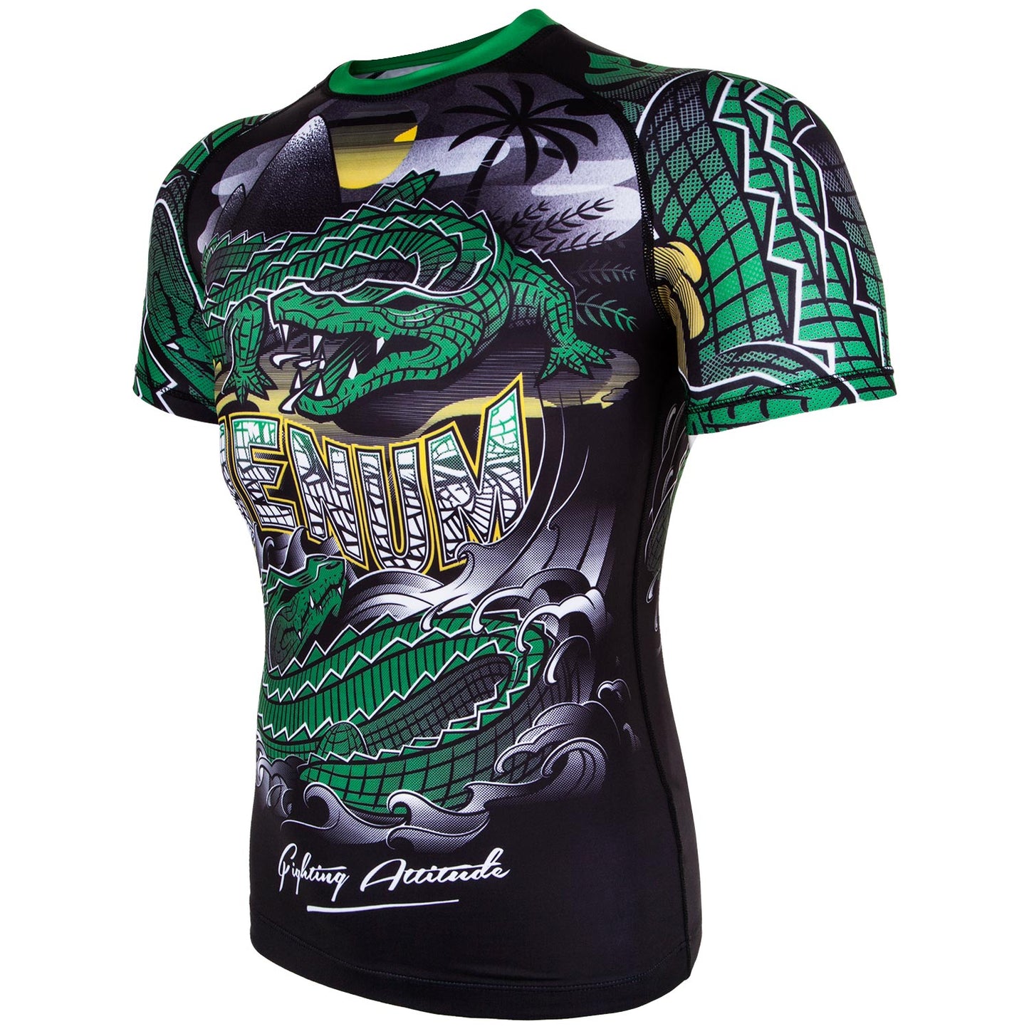 Rashguard Venum Crocodile - Manches courtes