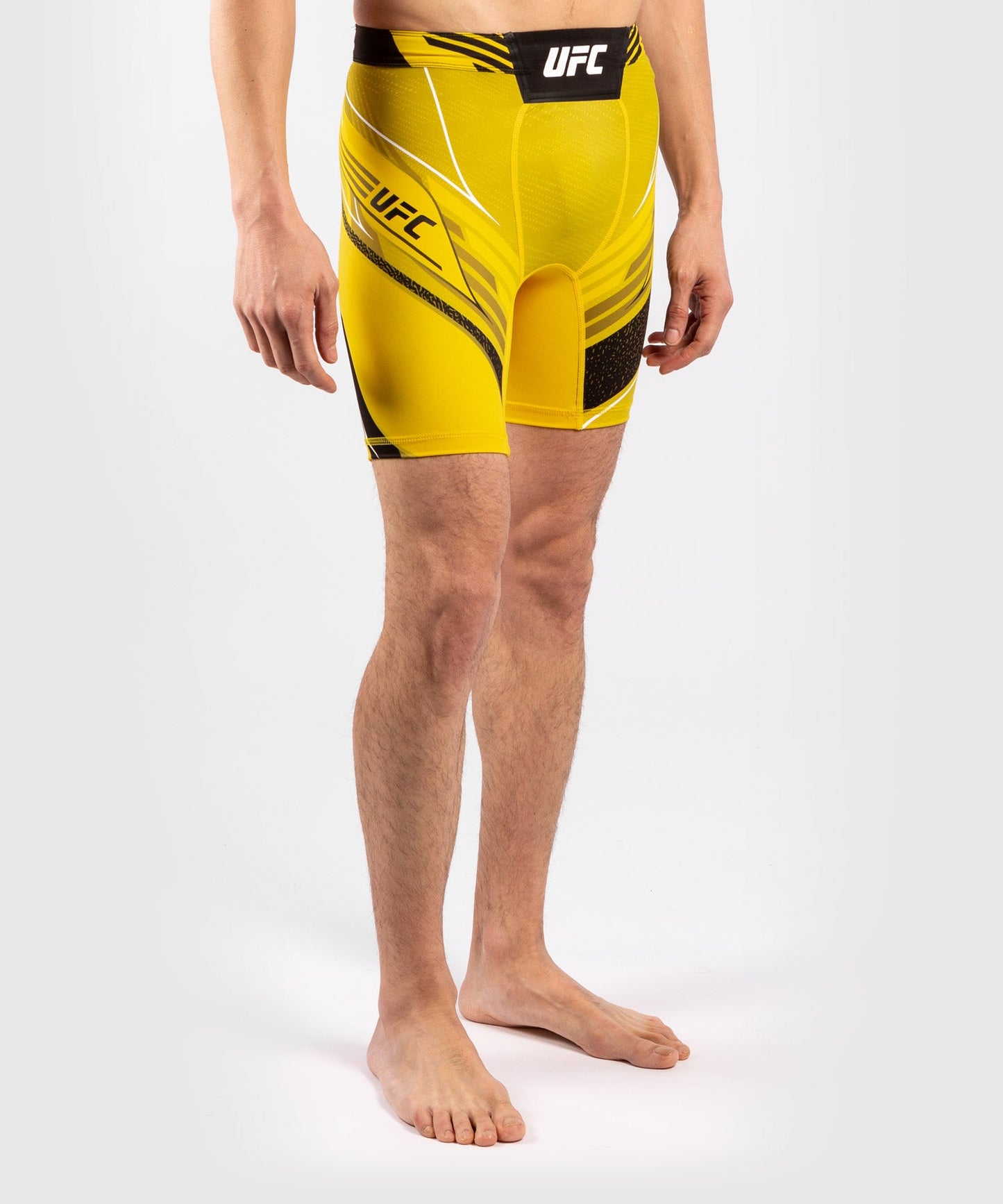 Men's UFC Venum Authentic Fight Night Compression Shorts - Short - Yellow