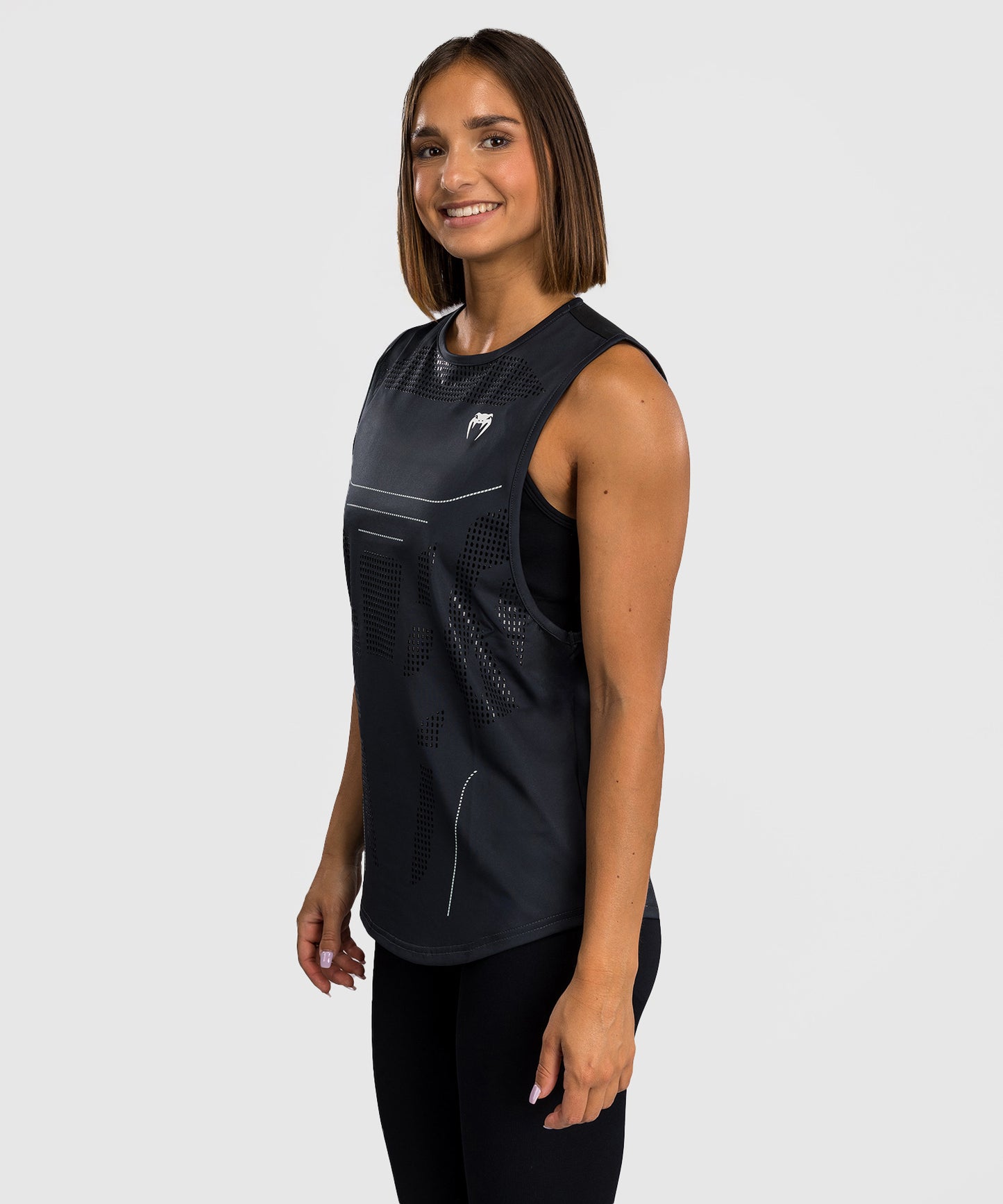 Venum Technical 3.0 Damen Dry Tech Tank Top - Grigio tempesta