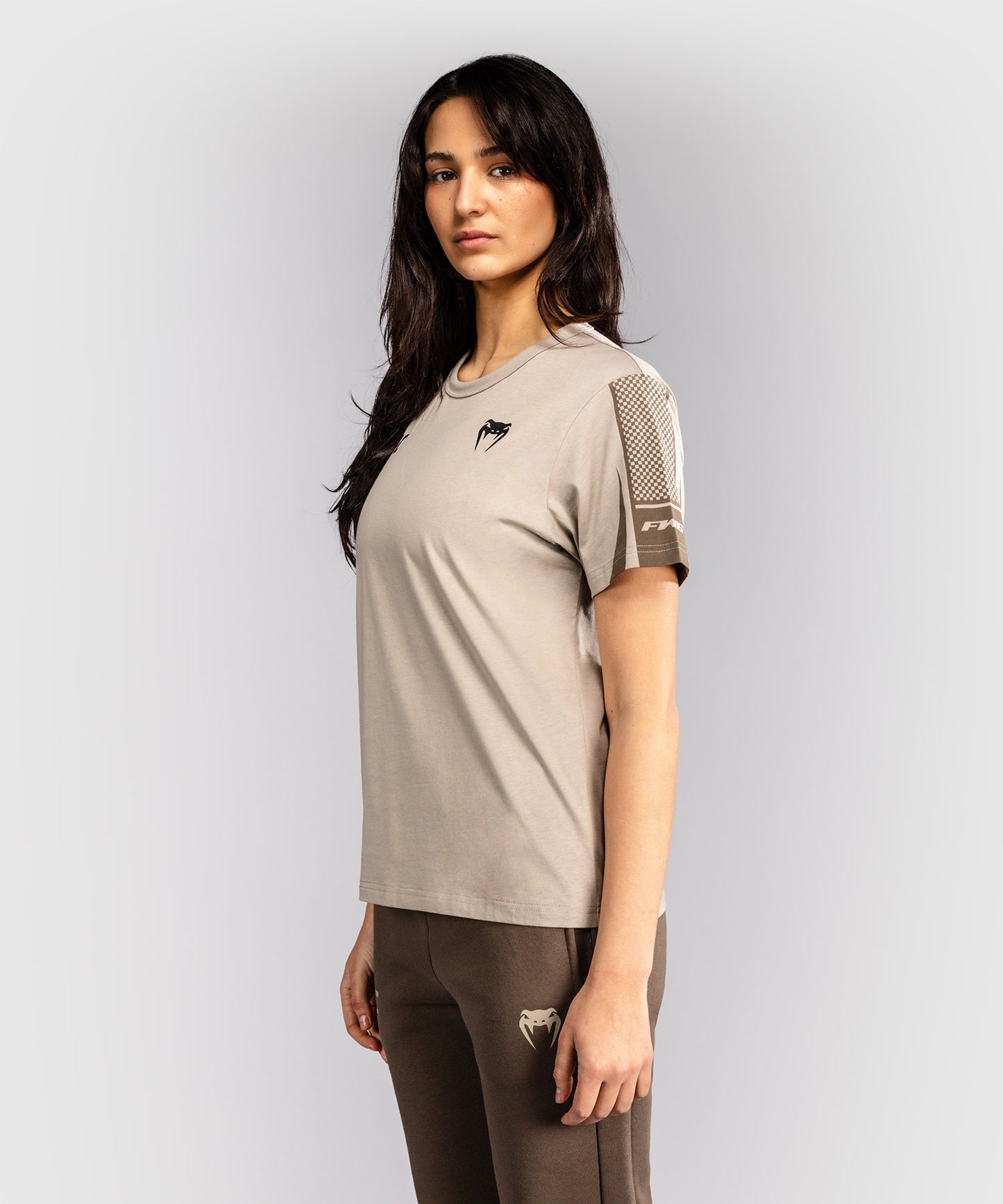 Venum UFC Unity by Venum Authentic Fight Week Women's Short Sleeve T-Shirt - Sand