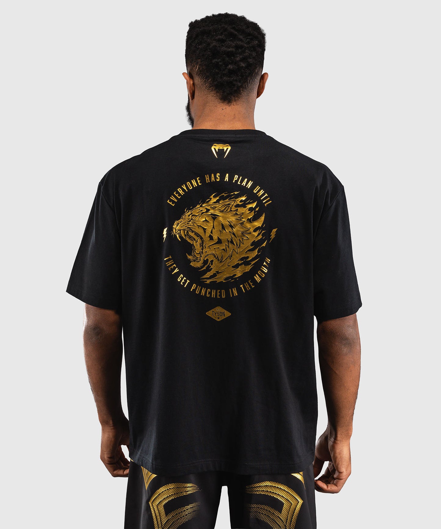T-shirt Venum x Mike Tyson Tiger - Noir/Or